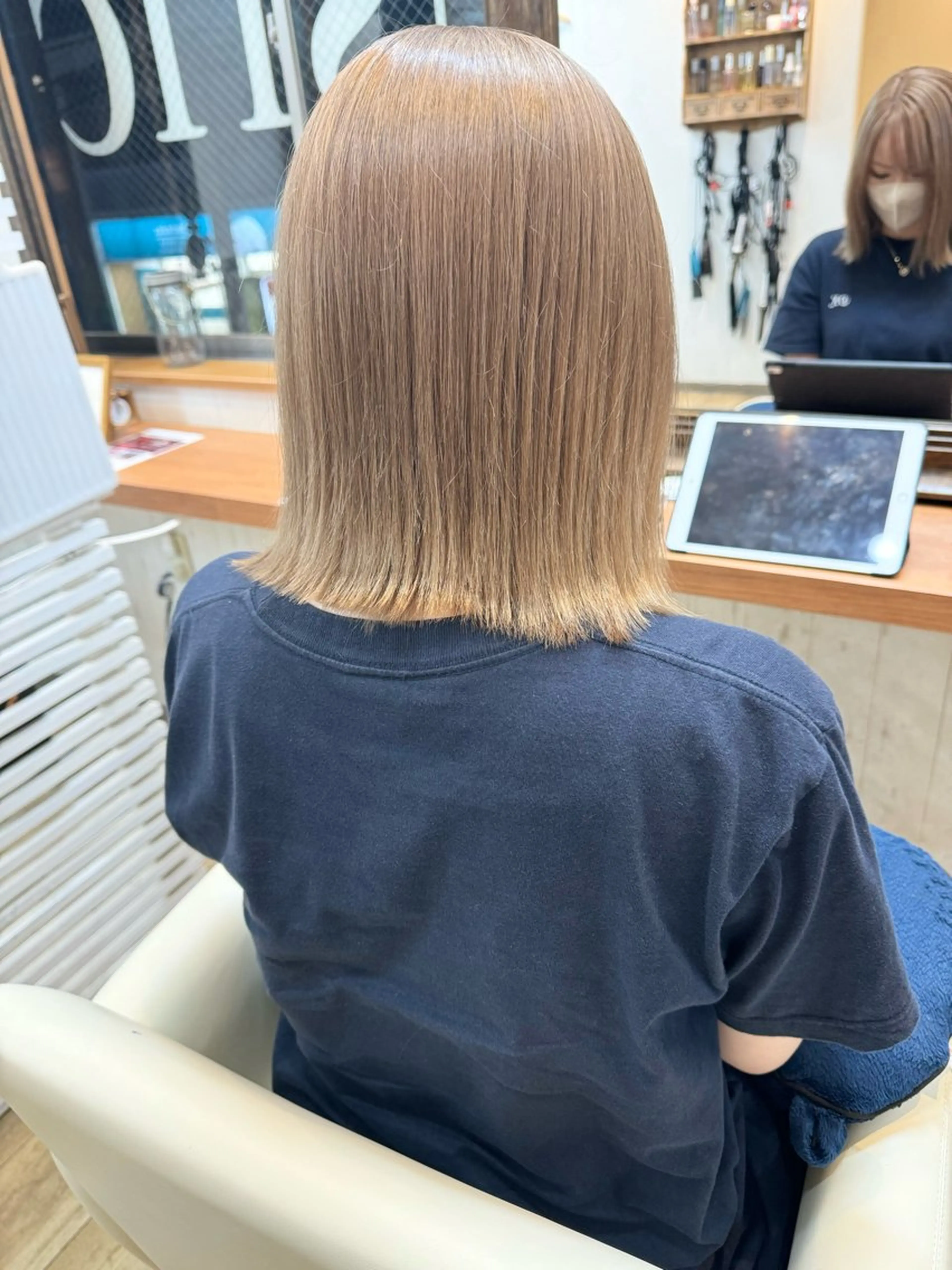 ミディアム 伊藤 一樹のヘアスタイル