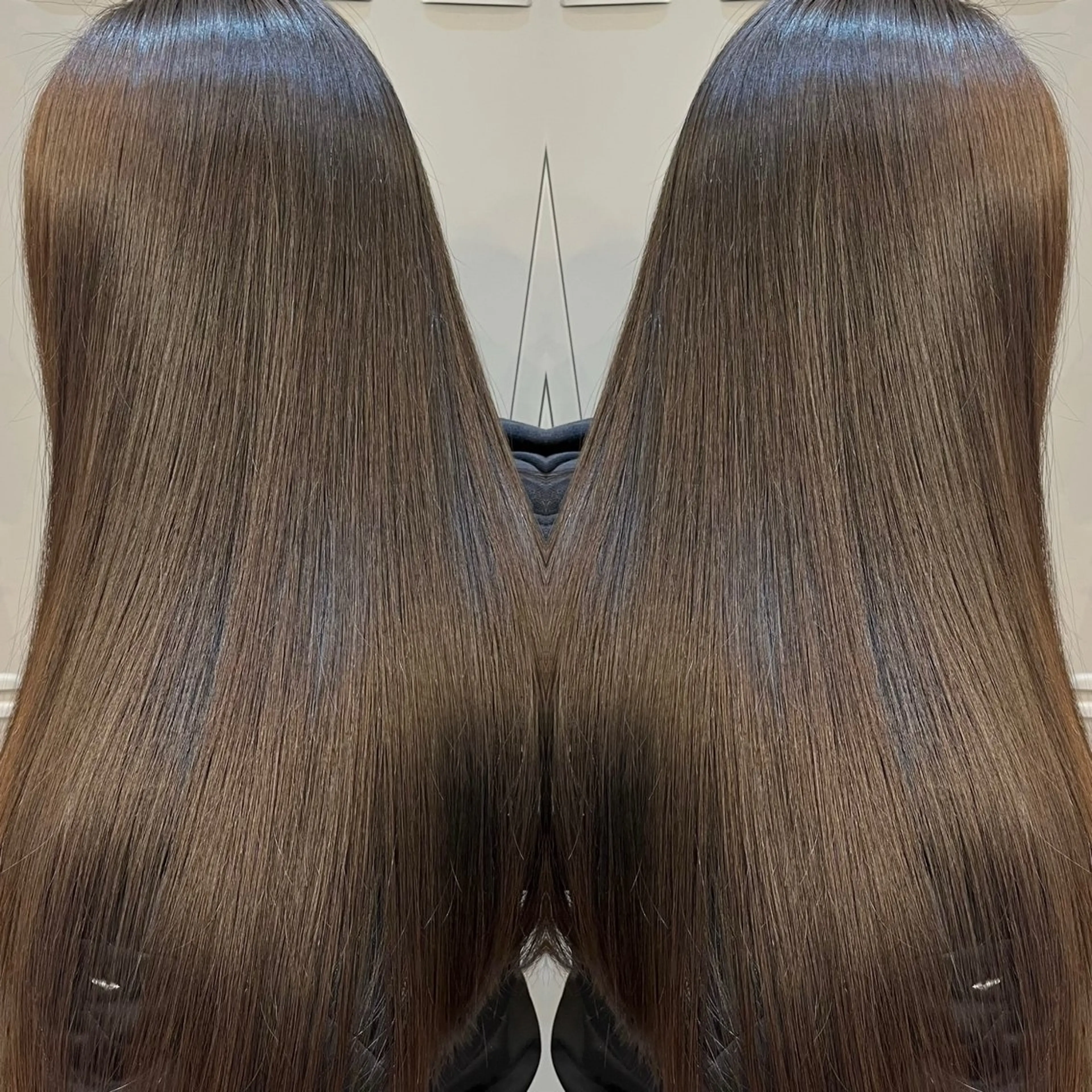 ロング カラー 髪質改善 カット ヘアカラー トリートメント ブリーチなしWカラー /レイヤー🫧ナシコのヘアスタイル