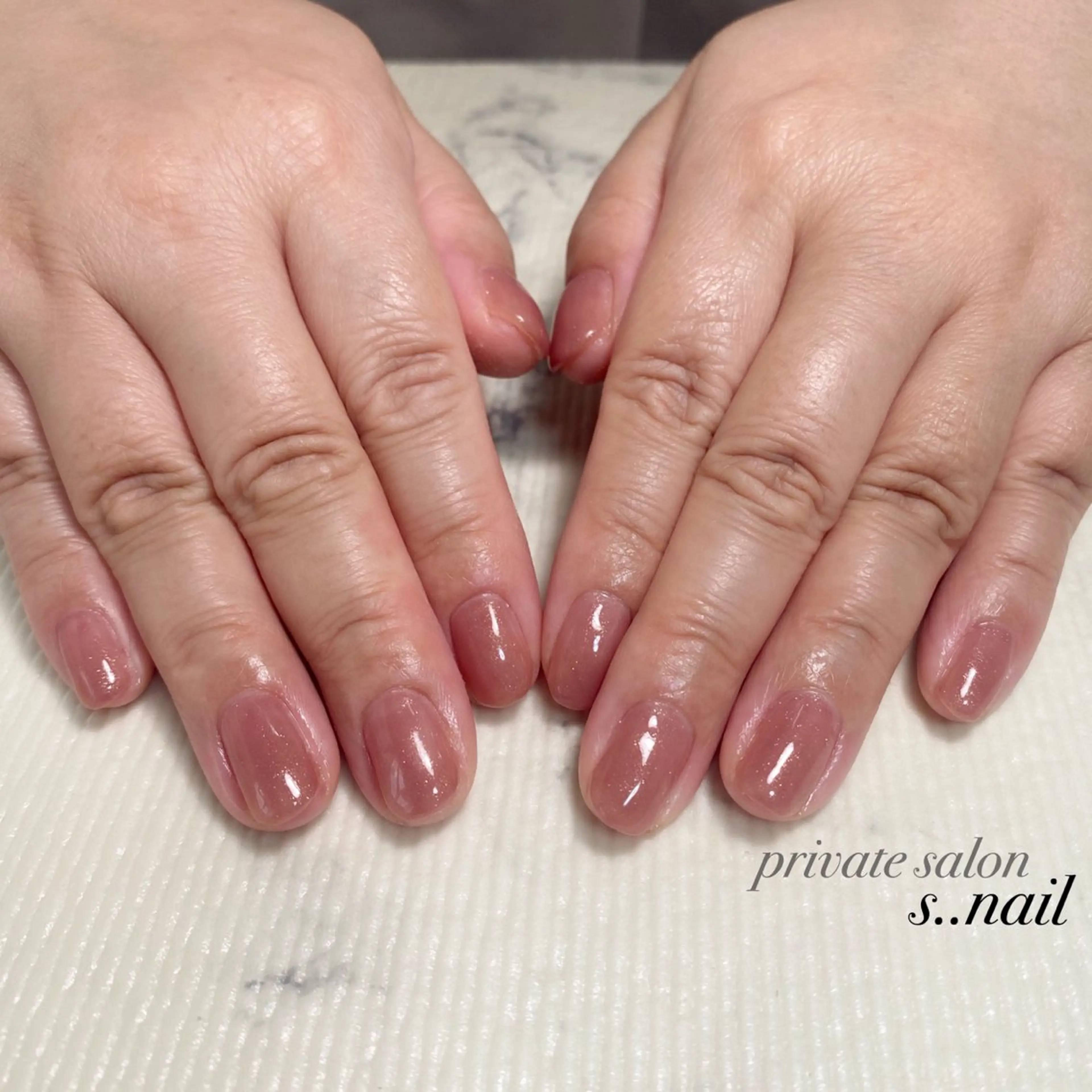 ネイル ピンク ハンドネイル フットネイル s..nail / MORITAのネイルデザイン