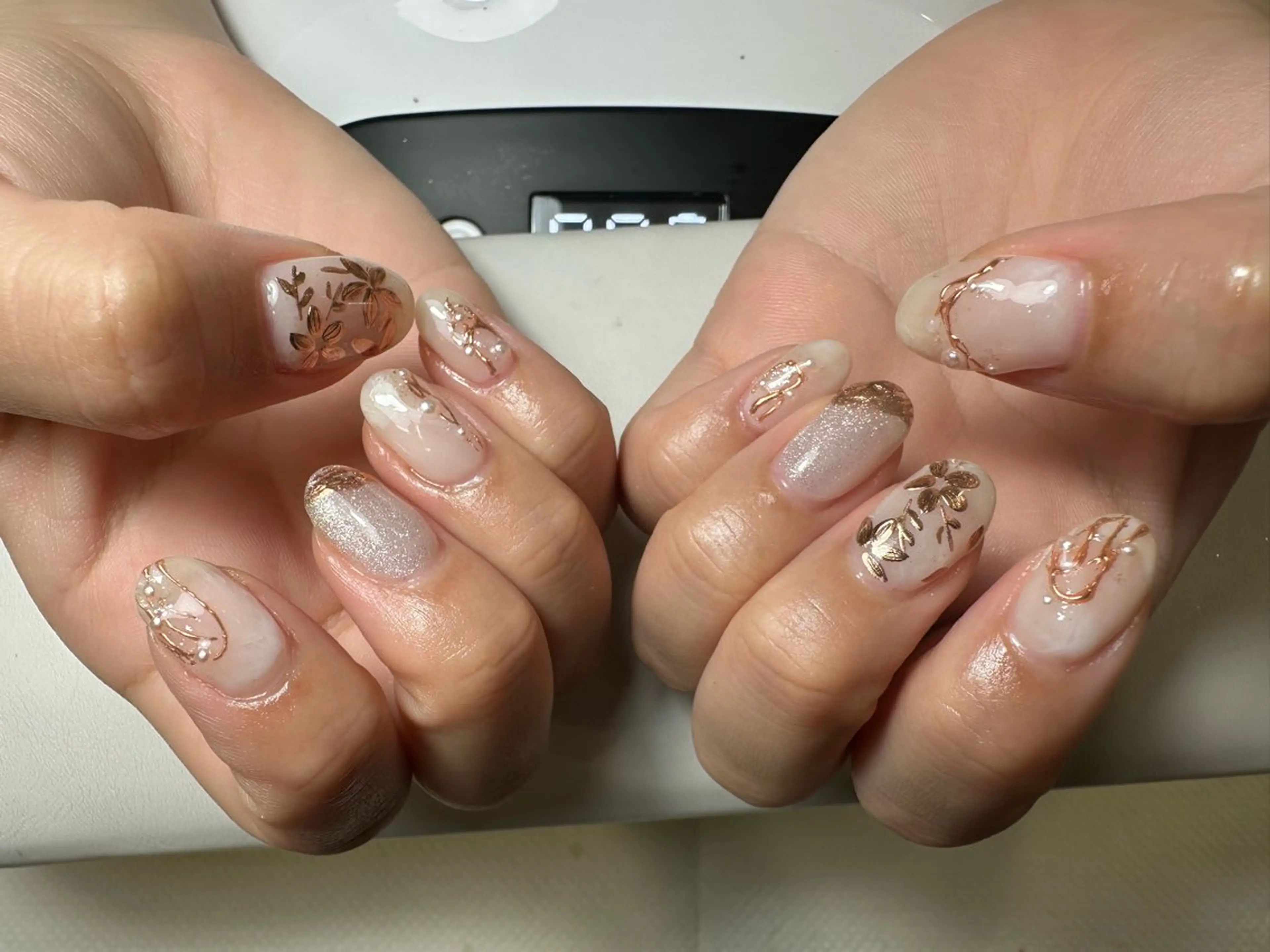 ネイル 長さ出し ハンドネイル Rin Nailのネイルデザイン