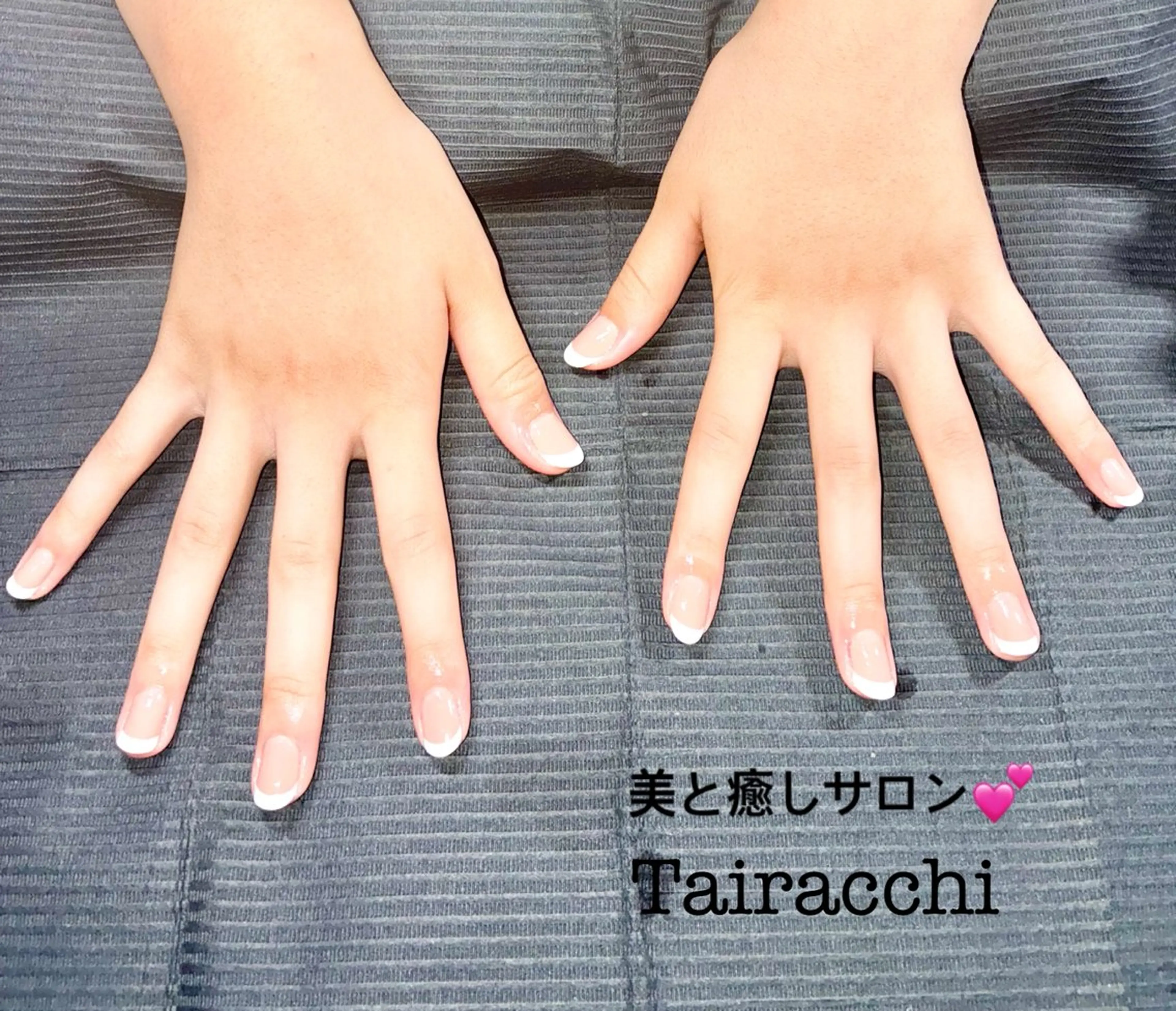 ネイル フレンチネイル Tairacchi ﾀｲﾗｯﾁのネイルデザイン