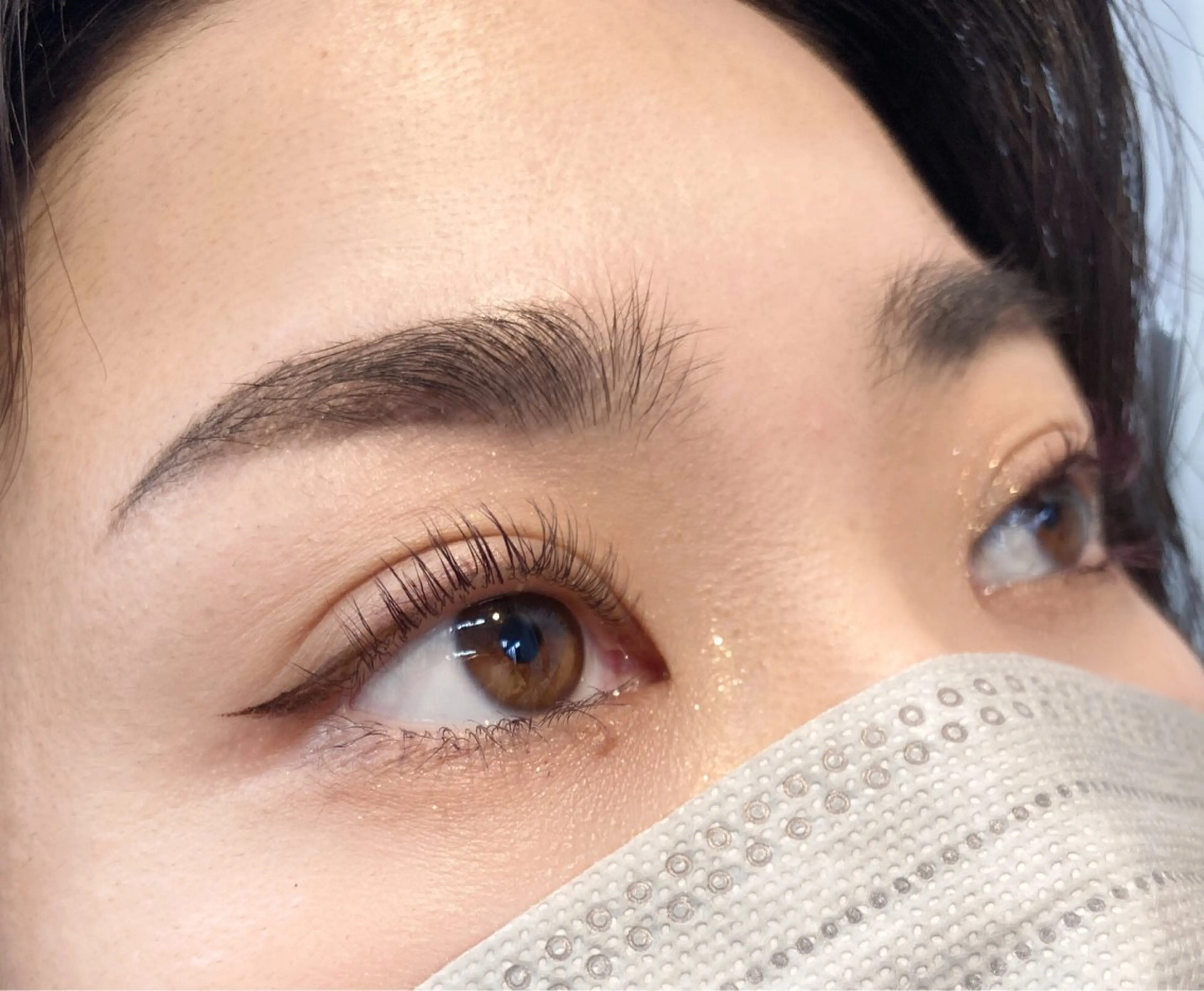 まゆ周りつるん＆トーンアップ！⚜️特殊シート アイブロウ wax⚜️の写真