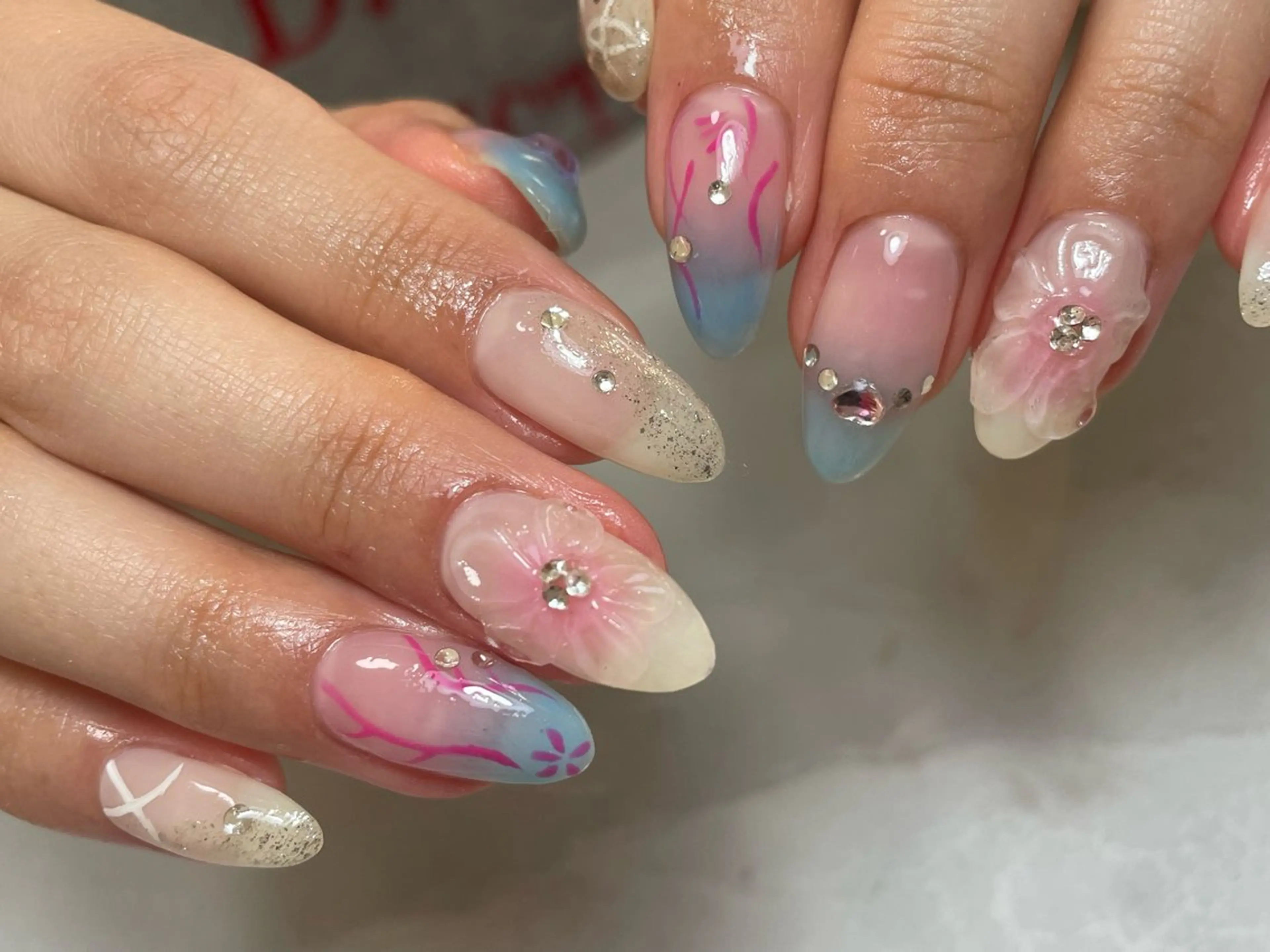 ネイル 宮當 絵里果のネイルデザイン