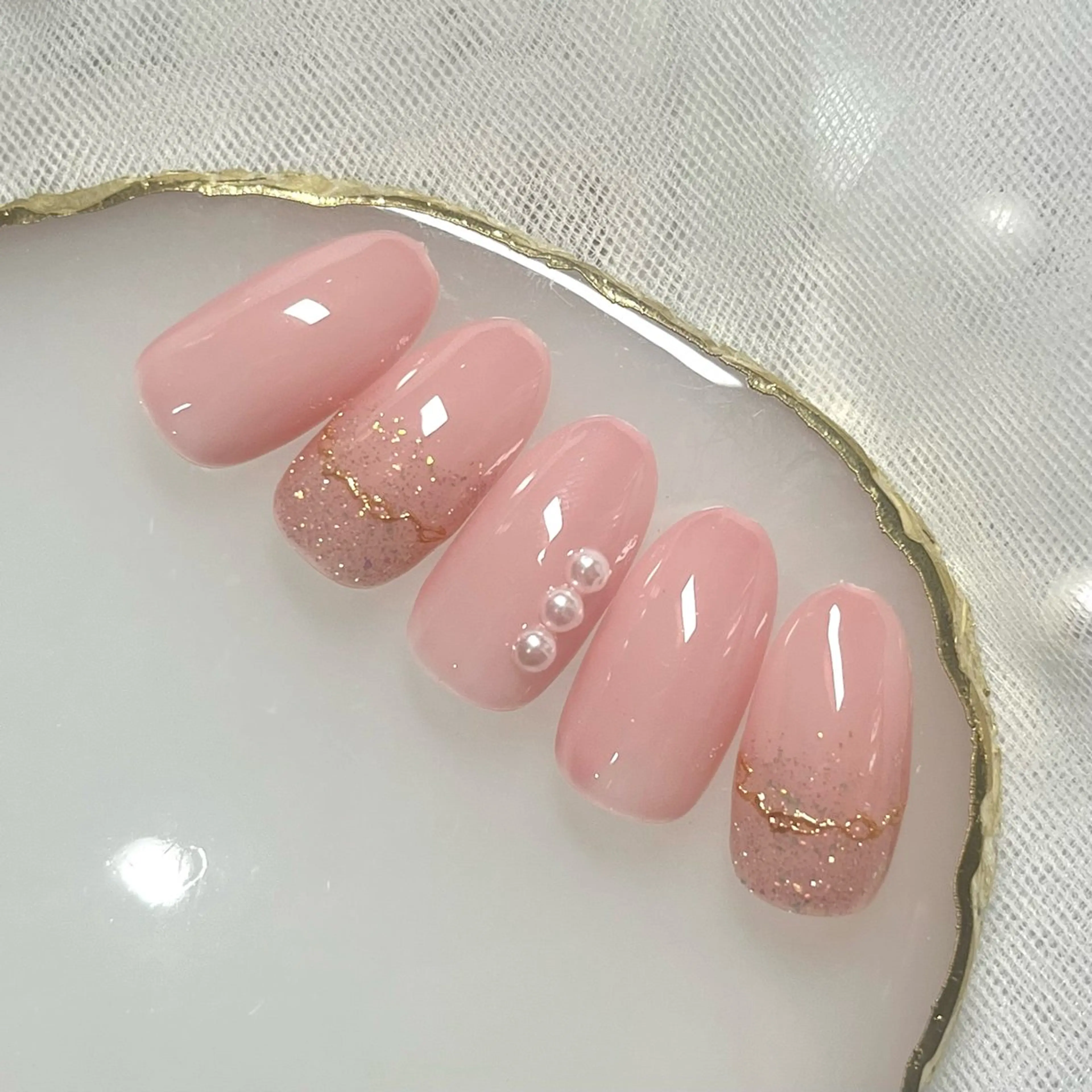 ネイル ハンドネイル Kodebu Usagi Nail所属・Yuko Kanamedaのネイルデザイン