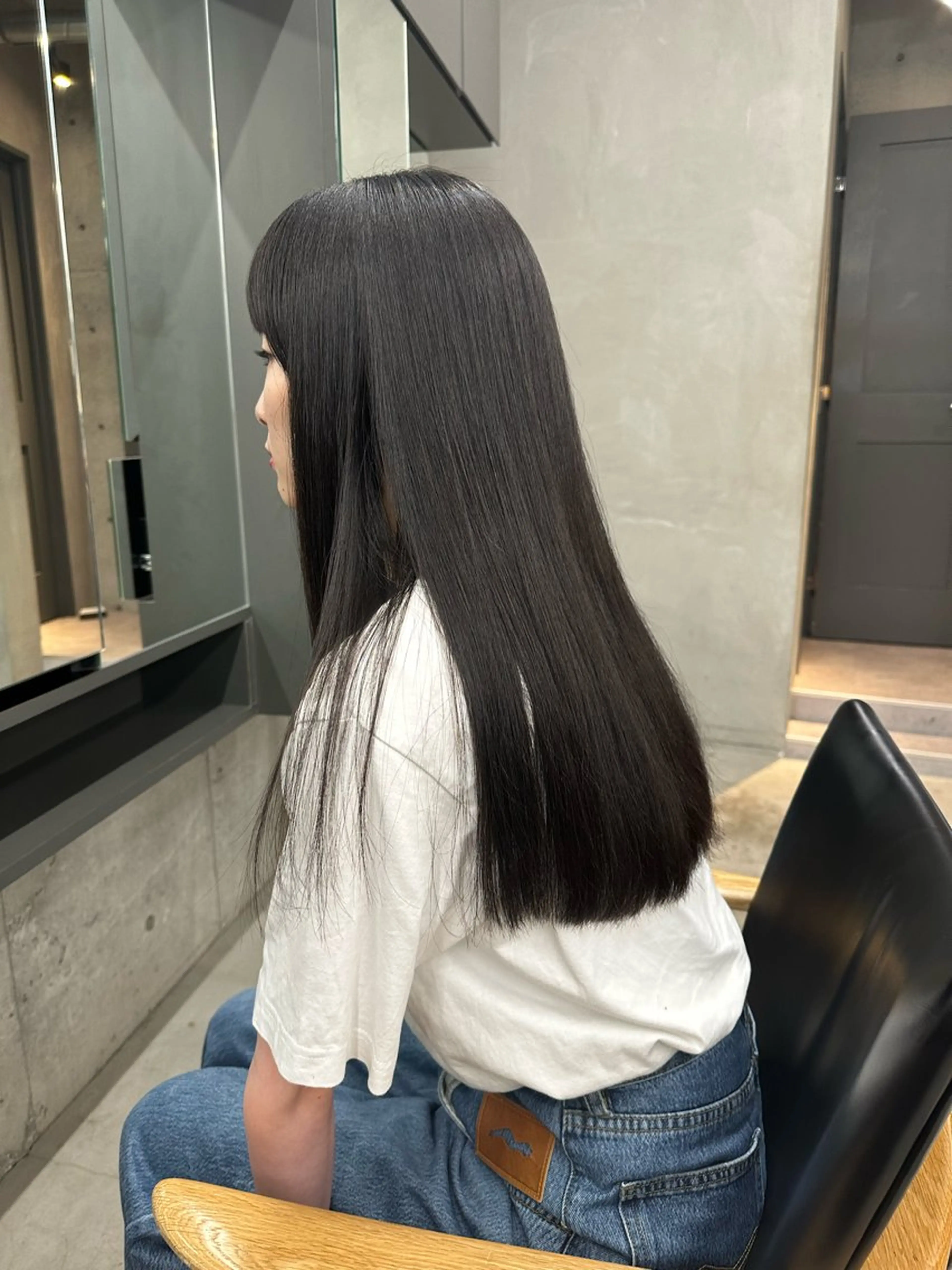 さら艶縮毛矯正の写真