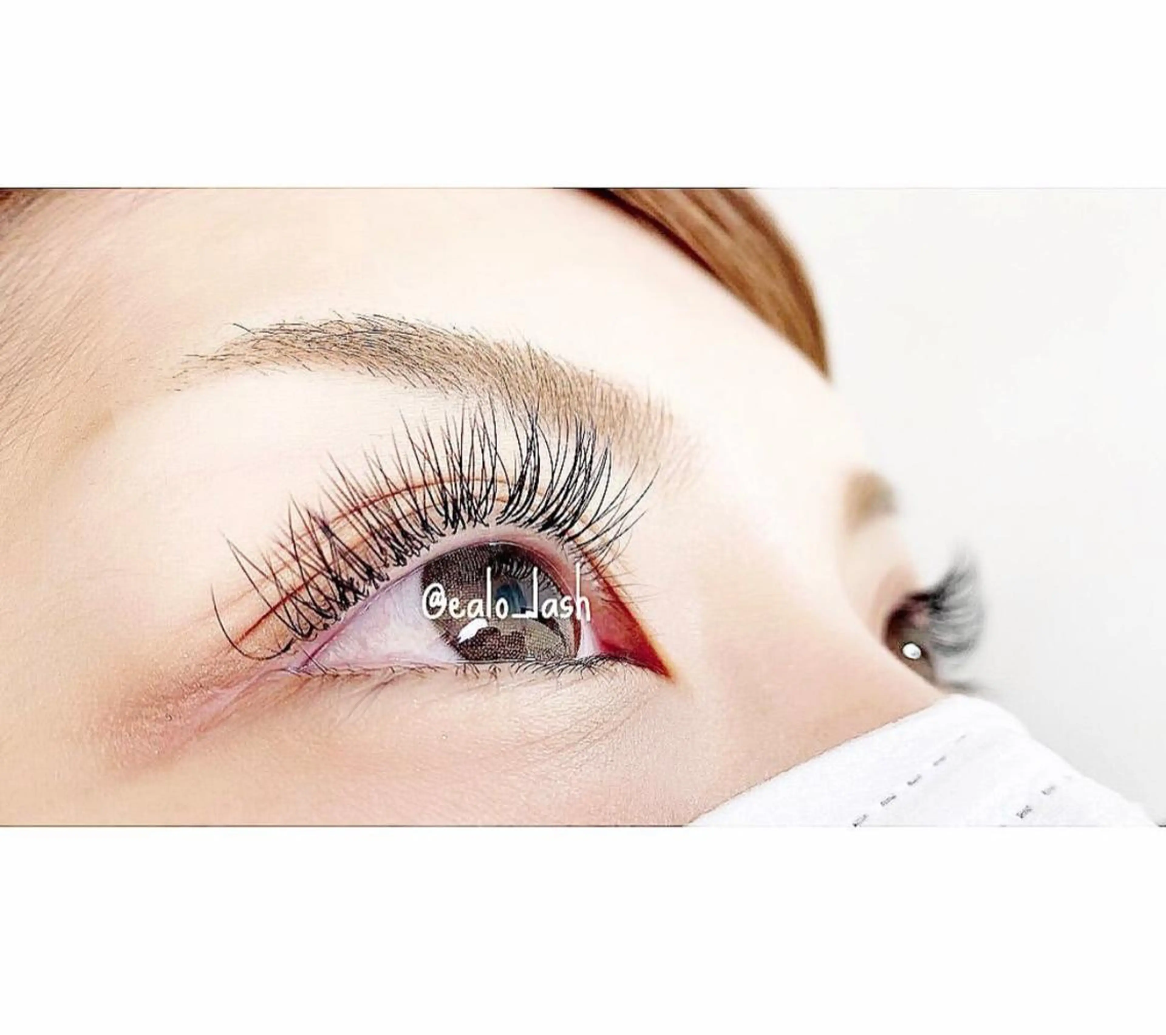 マツエク・マツパ Cカール フラットラッシュ Aya.G 錦糸町Ealoのマツエク・マツパデザイン