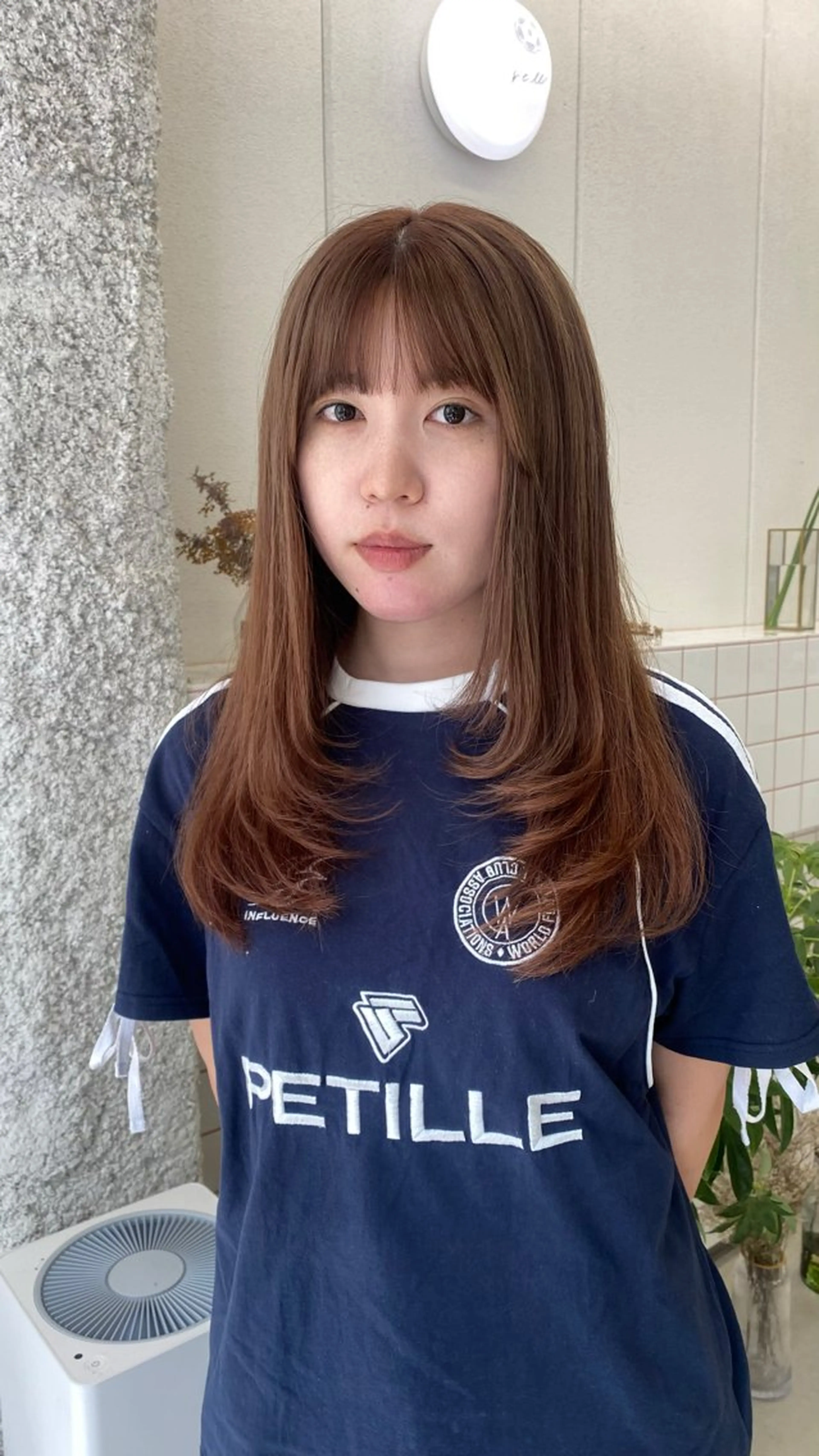 ロング カラー レイヤーカット カット ヘアカラー トリートメント NIKO/名古屋/ 伏見/花屋併設のヘアスタイル