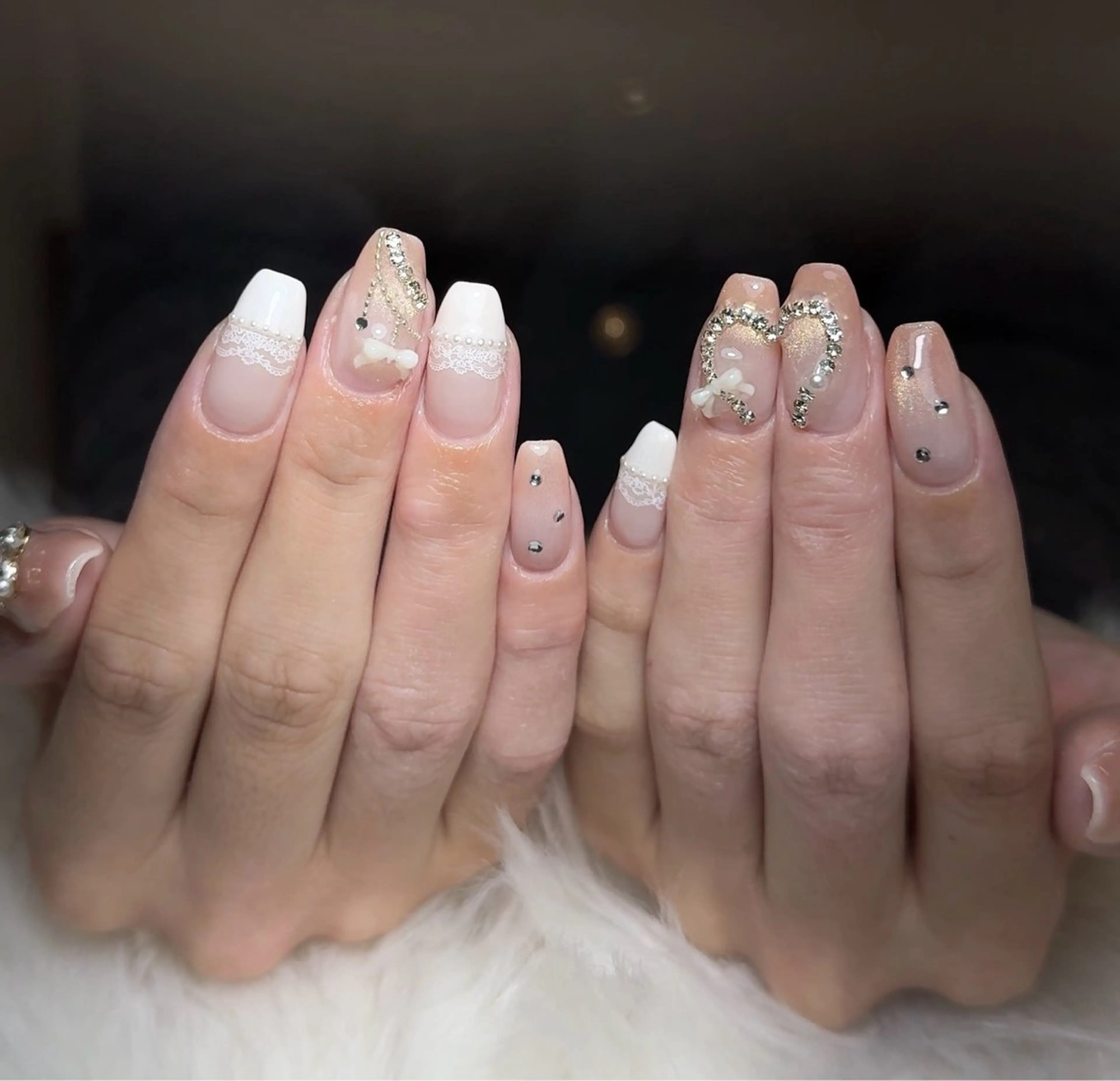 ネイル 韓国ネイル 持ち込み ニュアンスネイル ワンホンネイル ハンドネイル Mio Nailのネイルデザイン