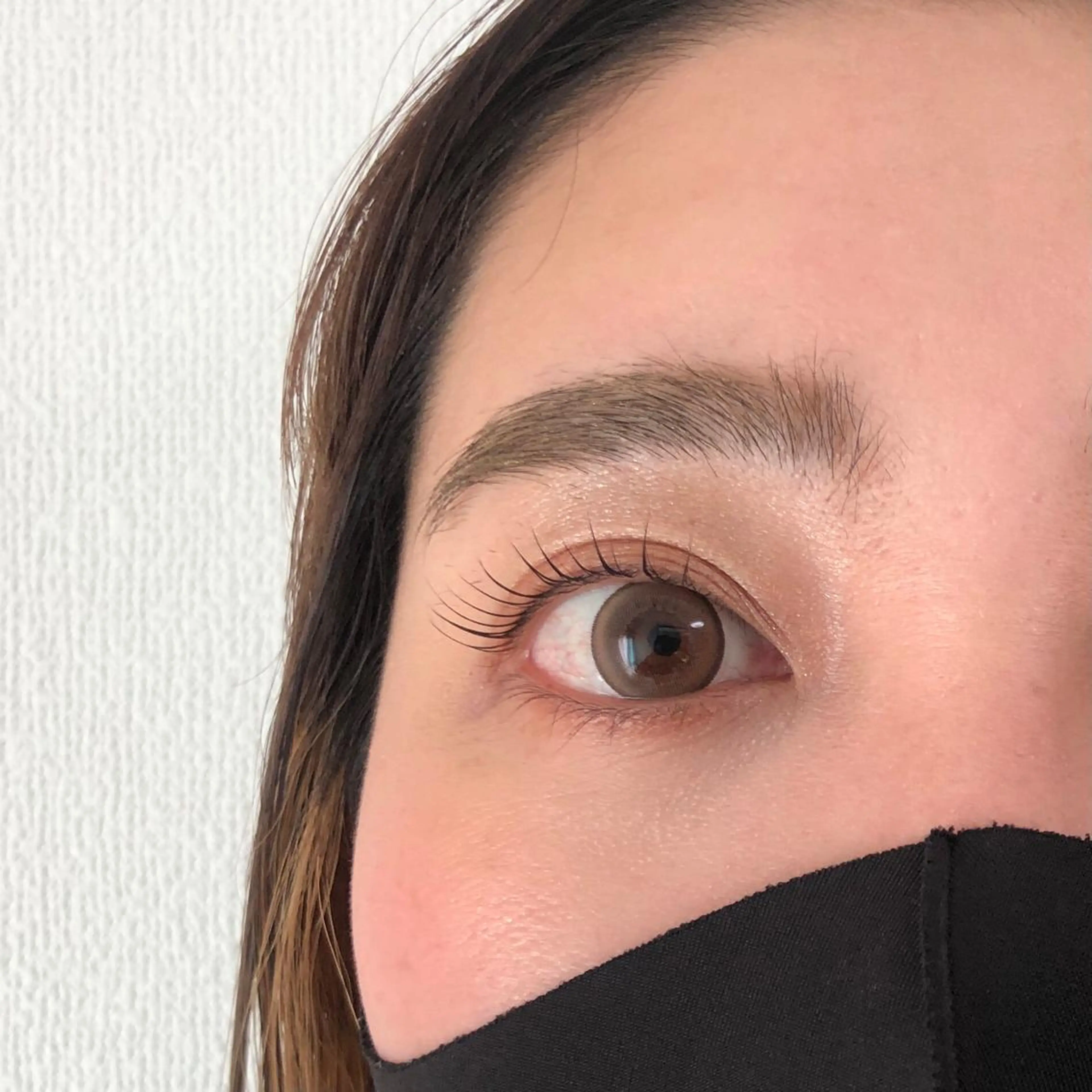 マツエク・マツパ パリジェンヌラッシュリフト Aim NAIL&EYELASH.BROW立花店所属・Aim立花店 Mihoのマツエク・マツパデザイン