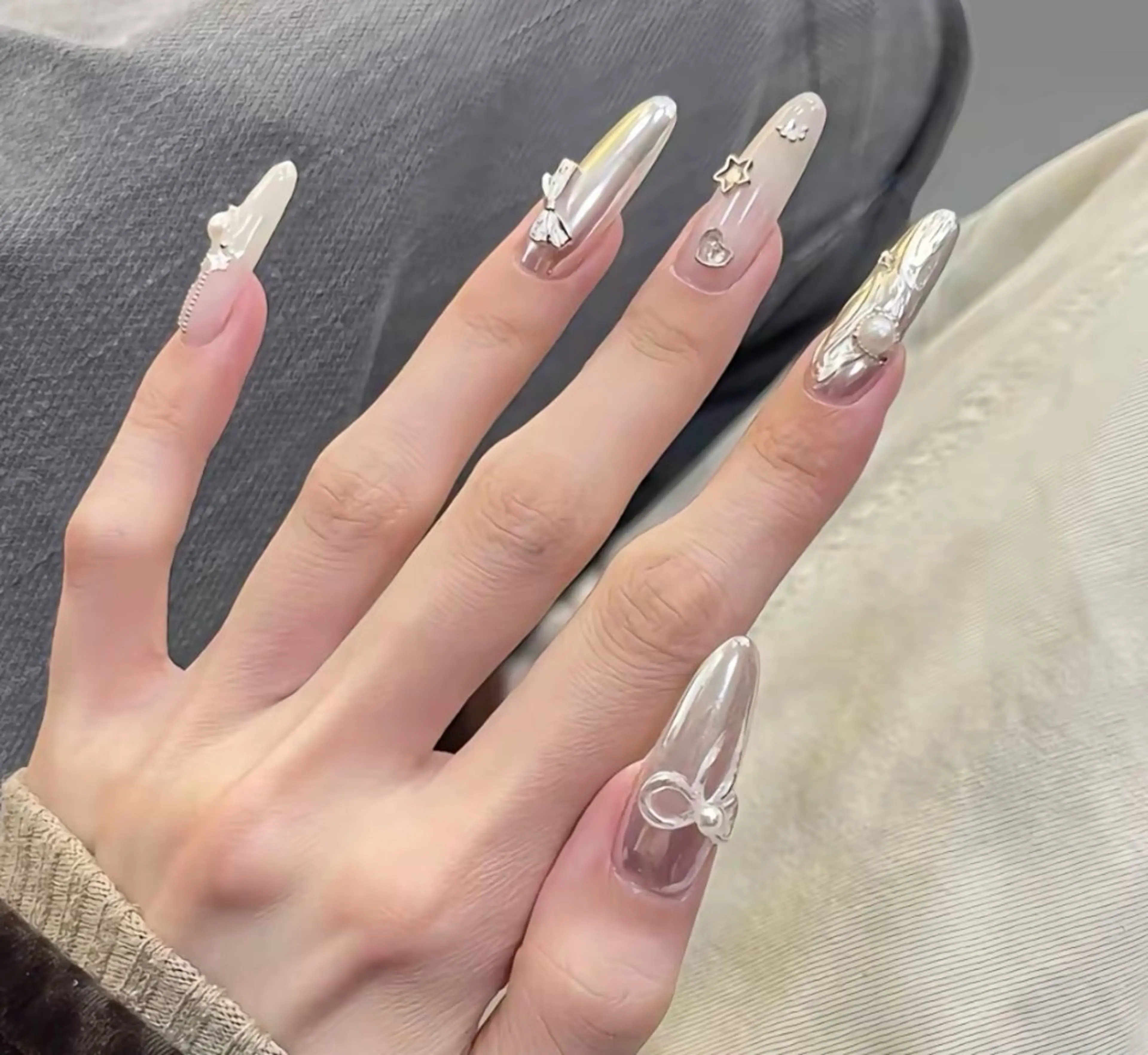 ネイル 💅パッマ ネイル AOIのマツエク・マツパデザイン