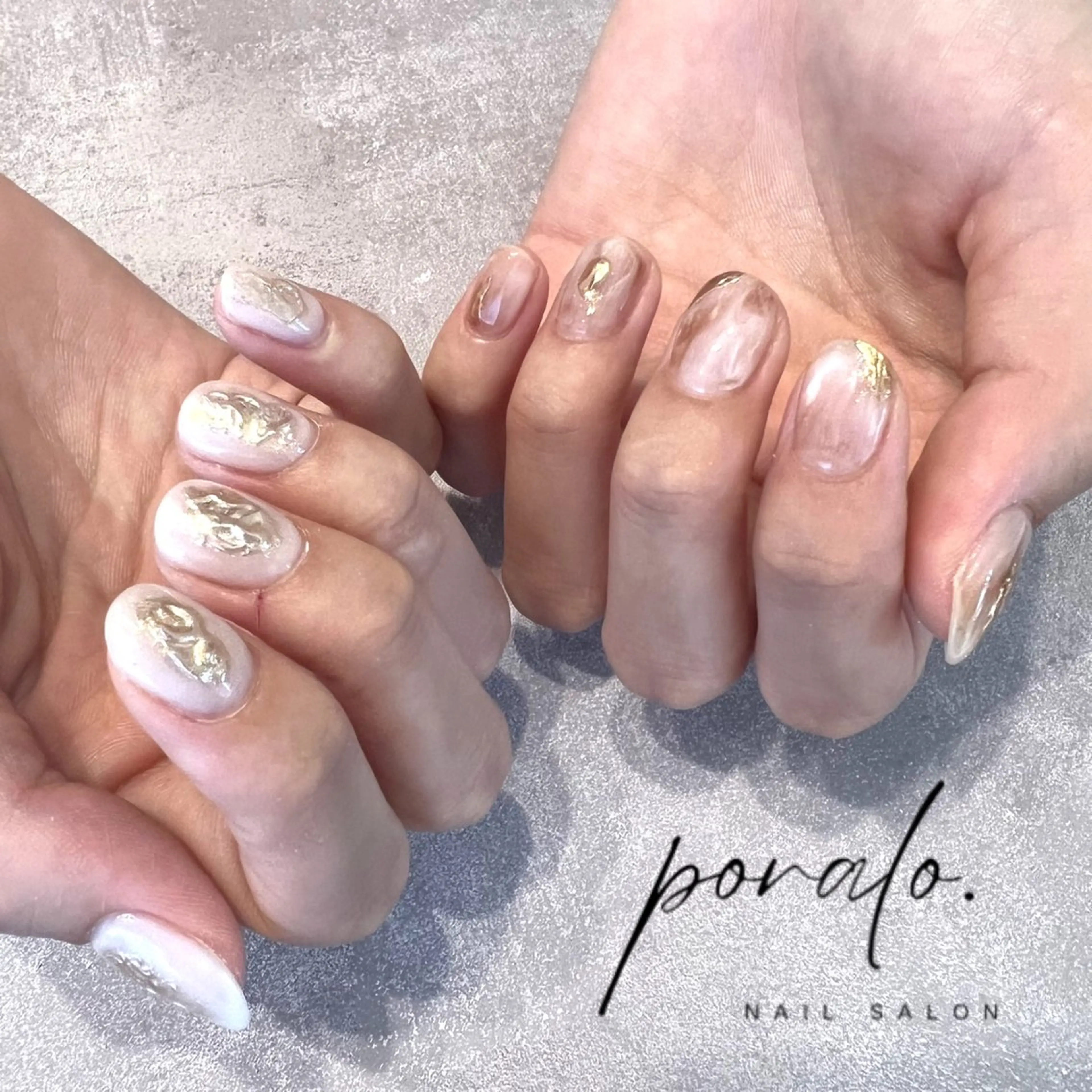ネイル ハンドネイル nail salon poraloのネイルデザイン