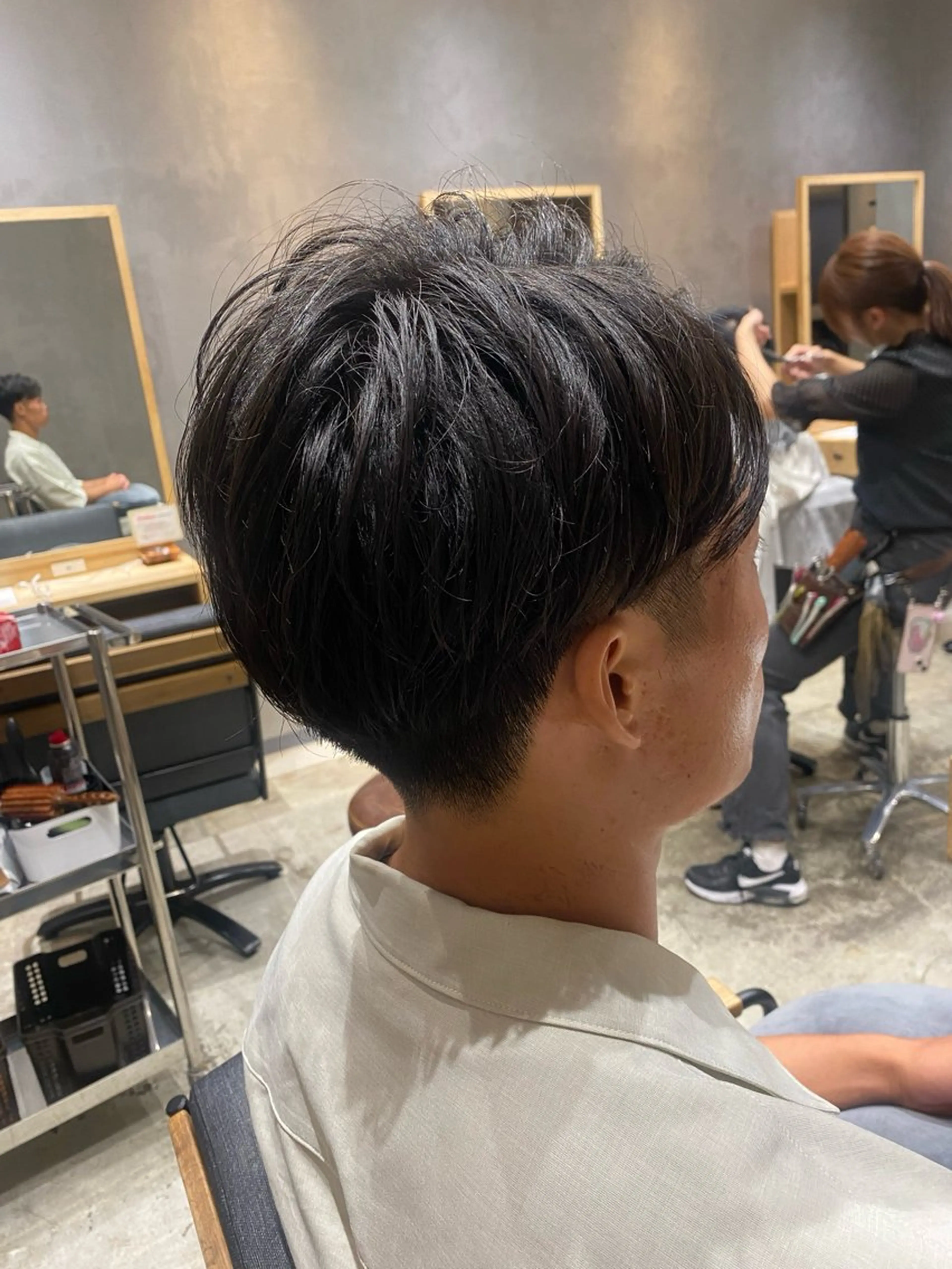 メンズ Inity所属・Inity 新谷茉璃のヘアスタイル