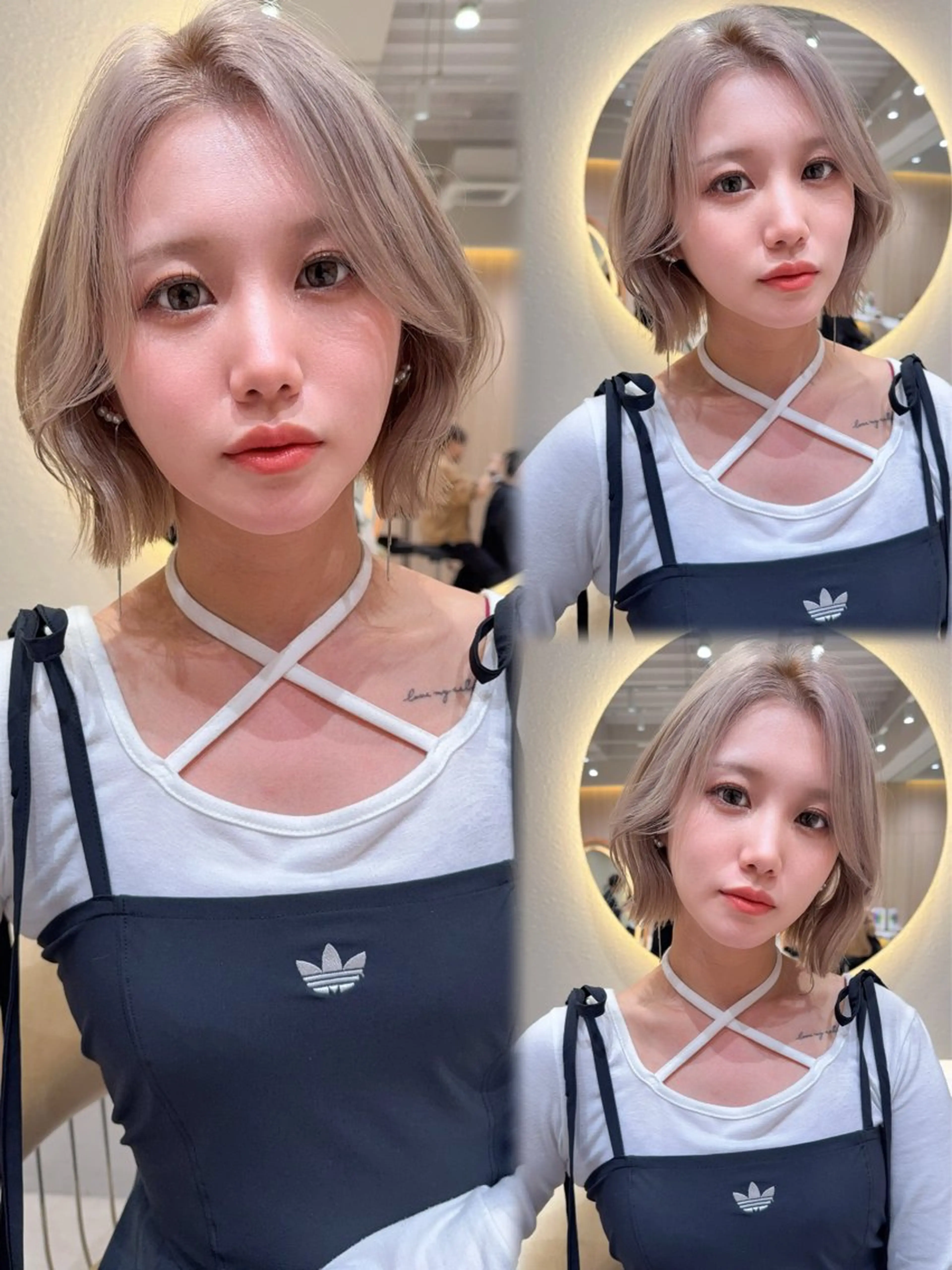 ショート カラー カット ヘアカラー トリートメント レイヤー❣️縮毛矯正 川村利幸のヘアスタイル