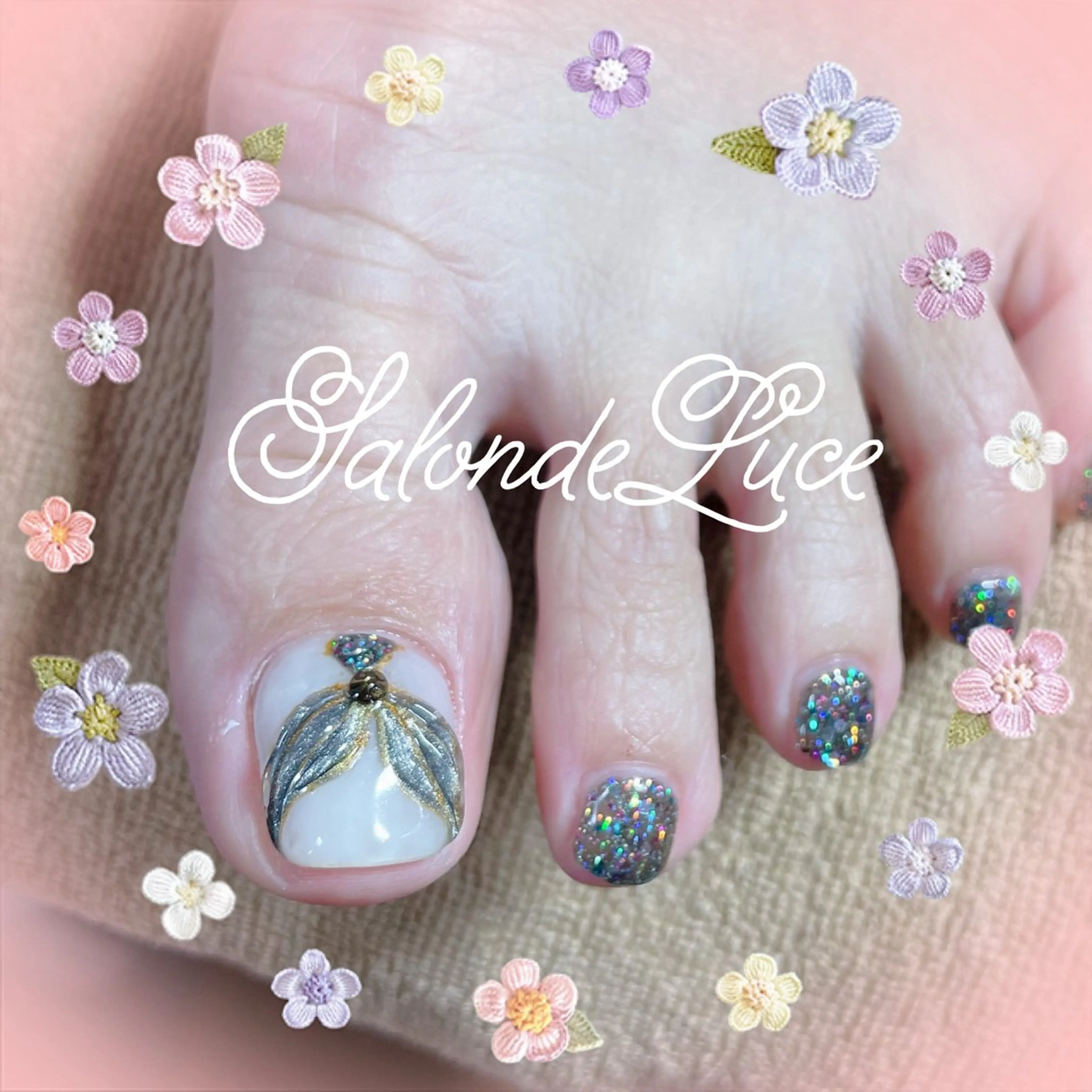 ネイル フットネイル Salon de Luceのネイルデザイン