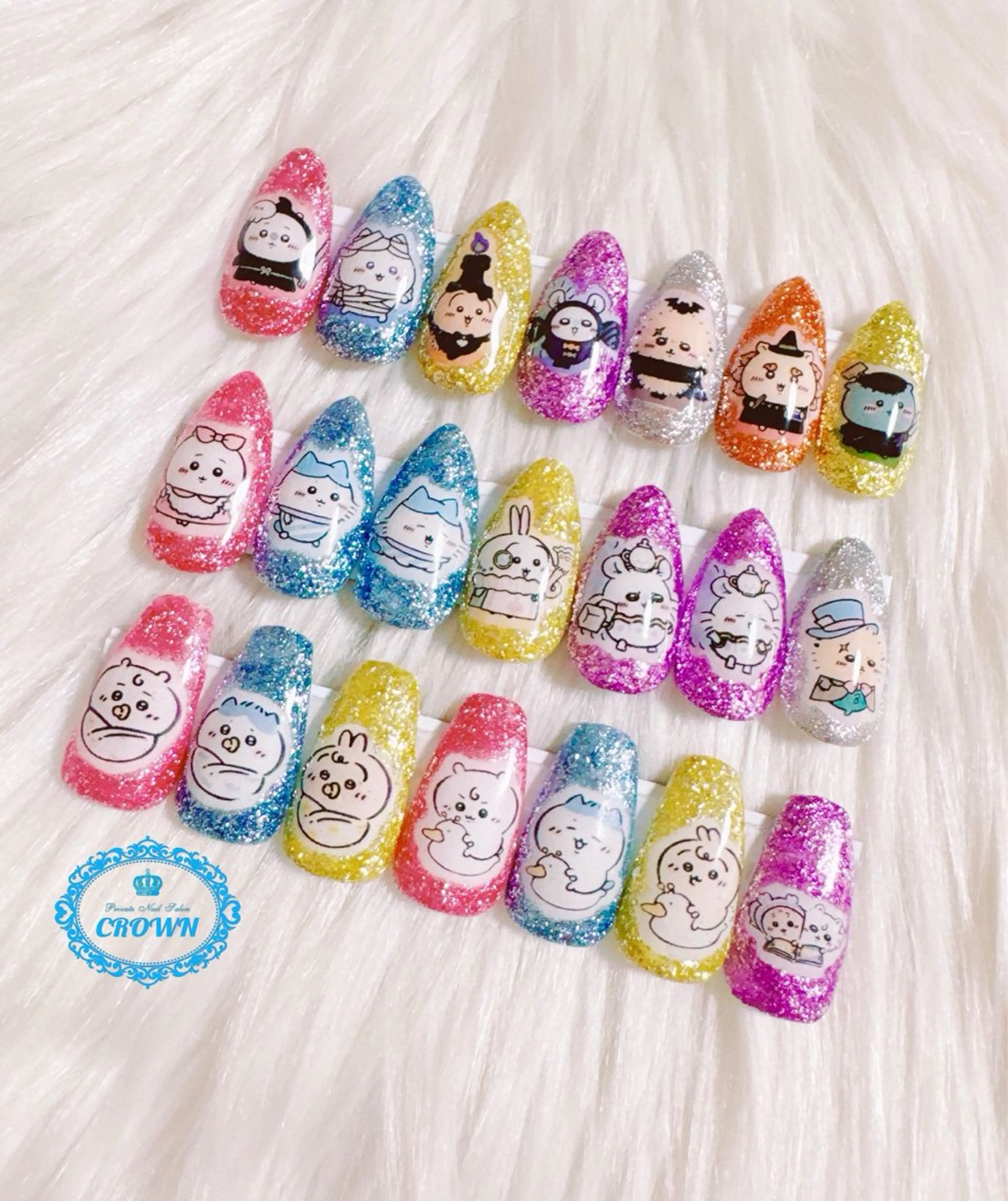 ネイル CROWN プライベートサロンのネイルデザイン