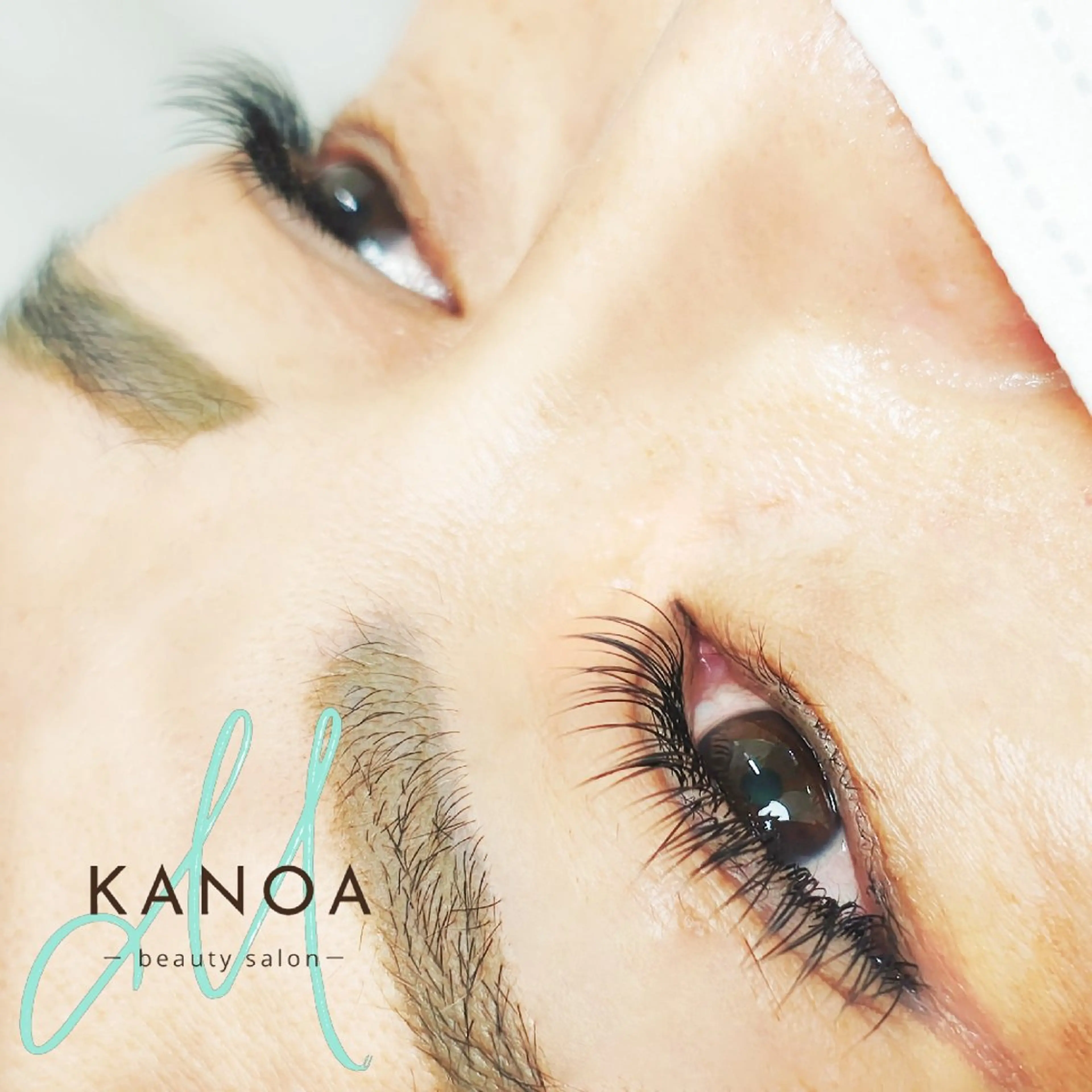 マツエク・マツパ フラットラッシュ KANOA:) miyuのマツエク・マツパデザイン