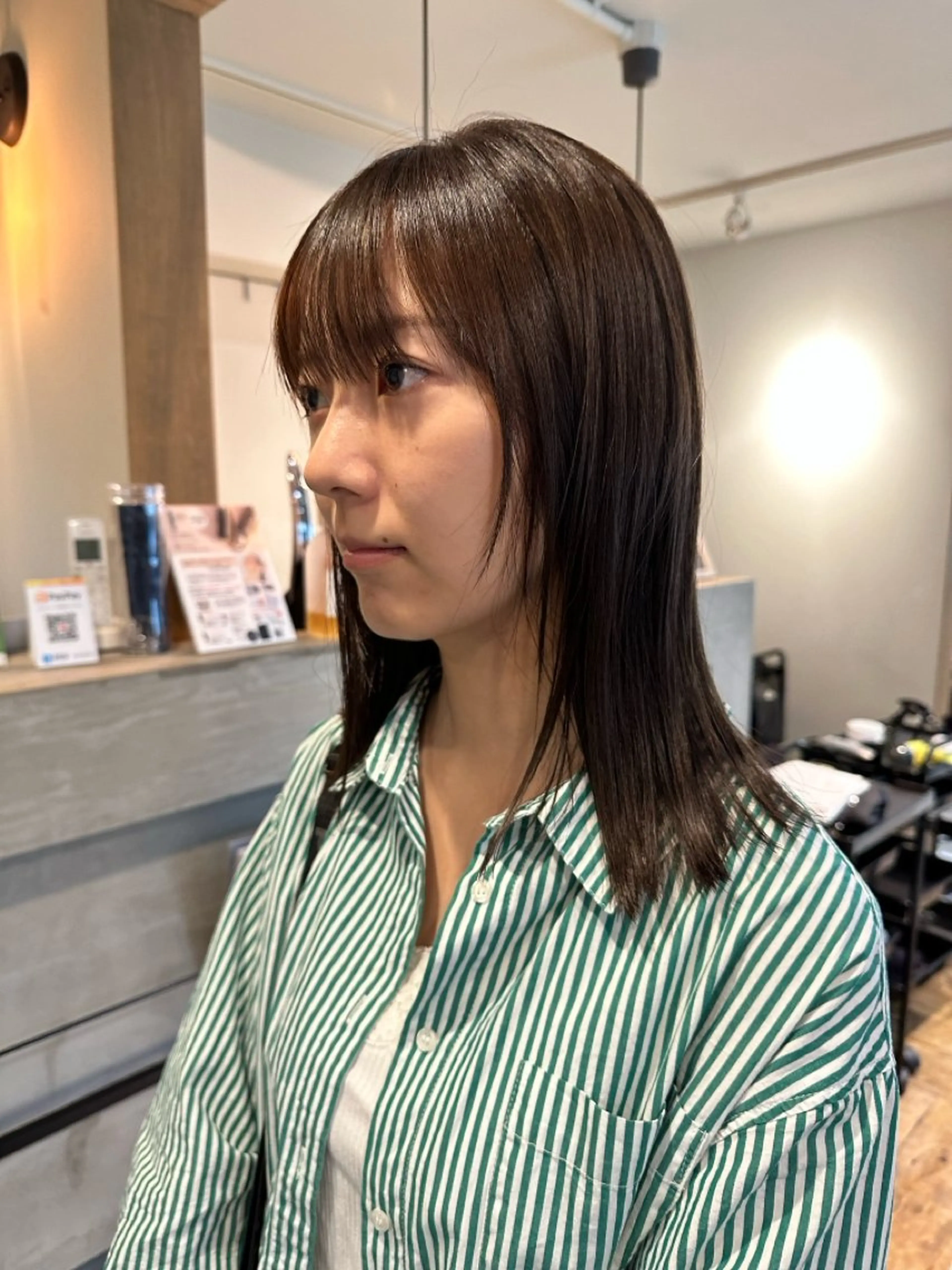 ミディアム カラー カット ヘアカラー トリートメント 大人ショート/鎌倉/ 似合わせ/不動のヘアスタイル