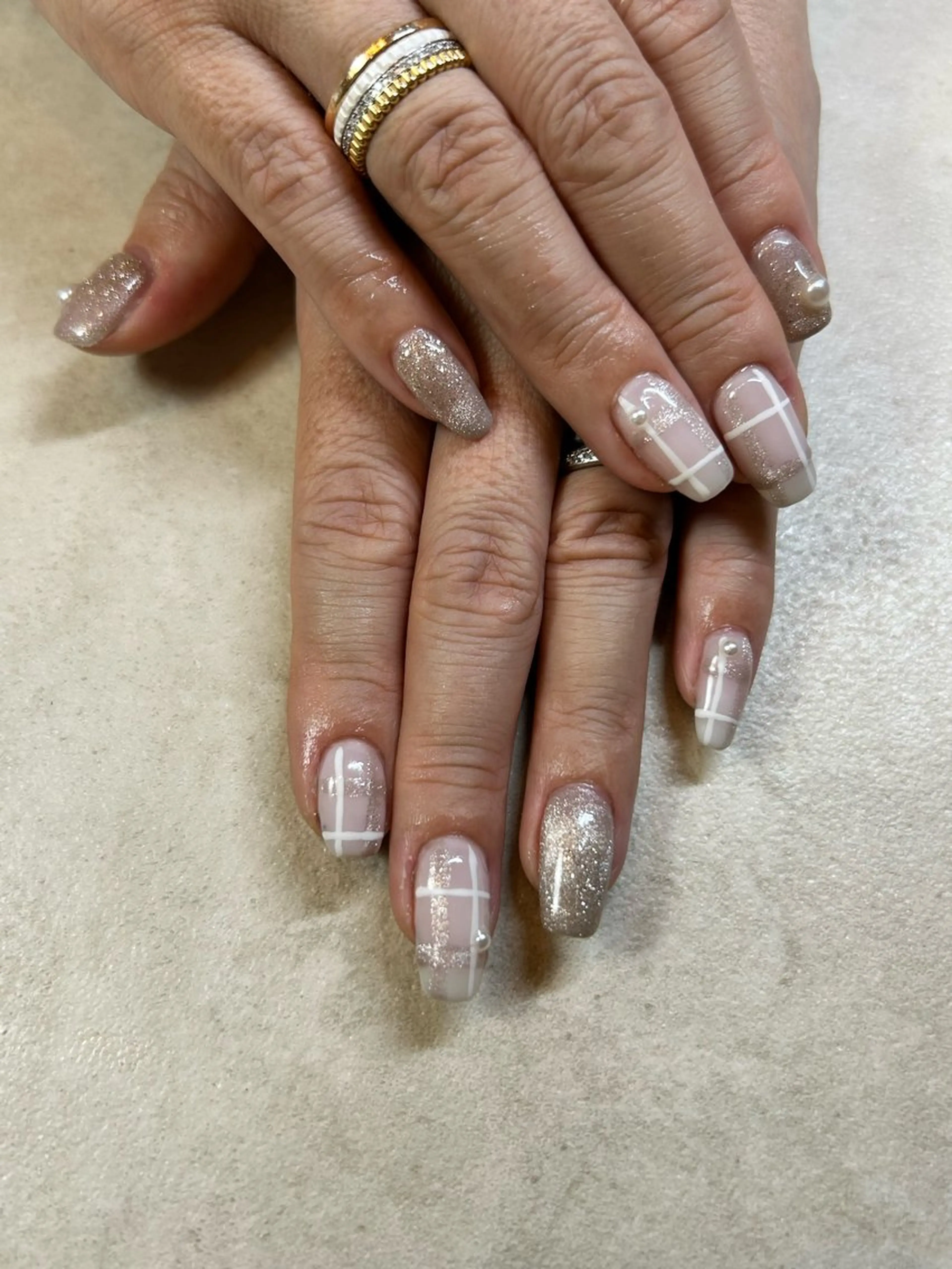 セミロング Nail R _mikuのネイルデザイン