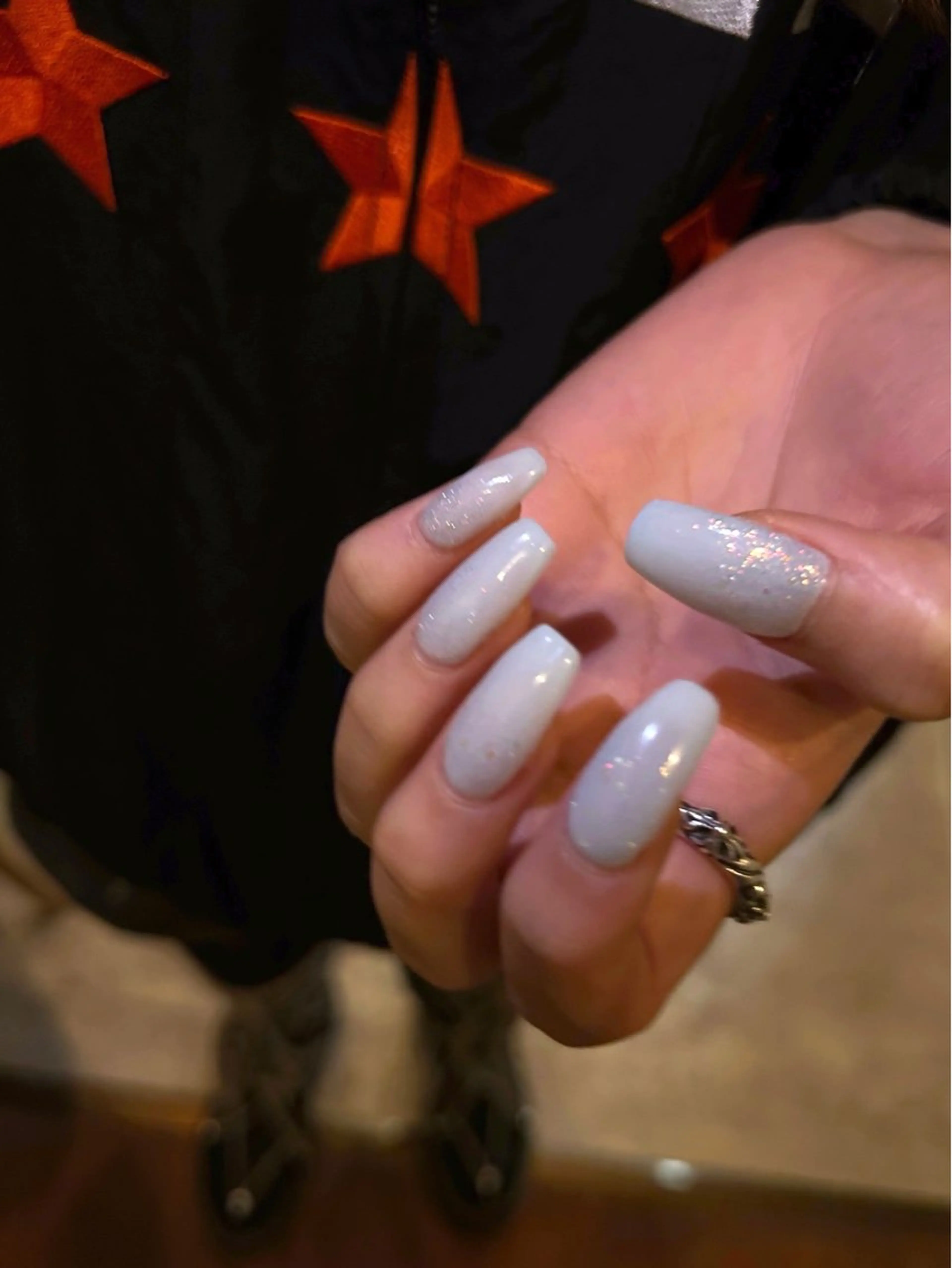 ネイル ラメ(グリッター) ハンドネイル Runa Mネイルのネイルデザイン