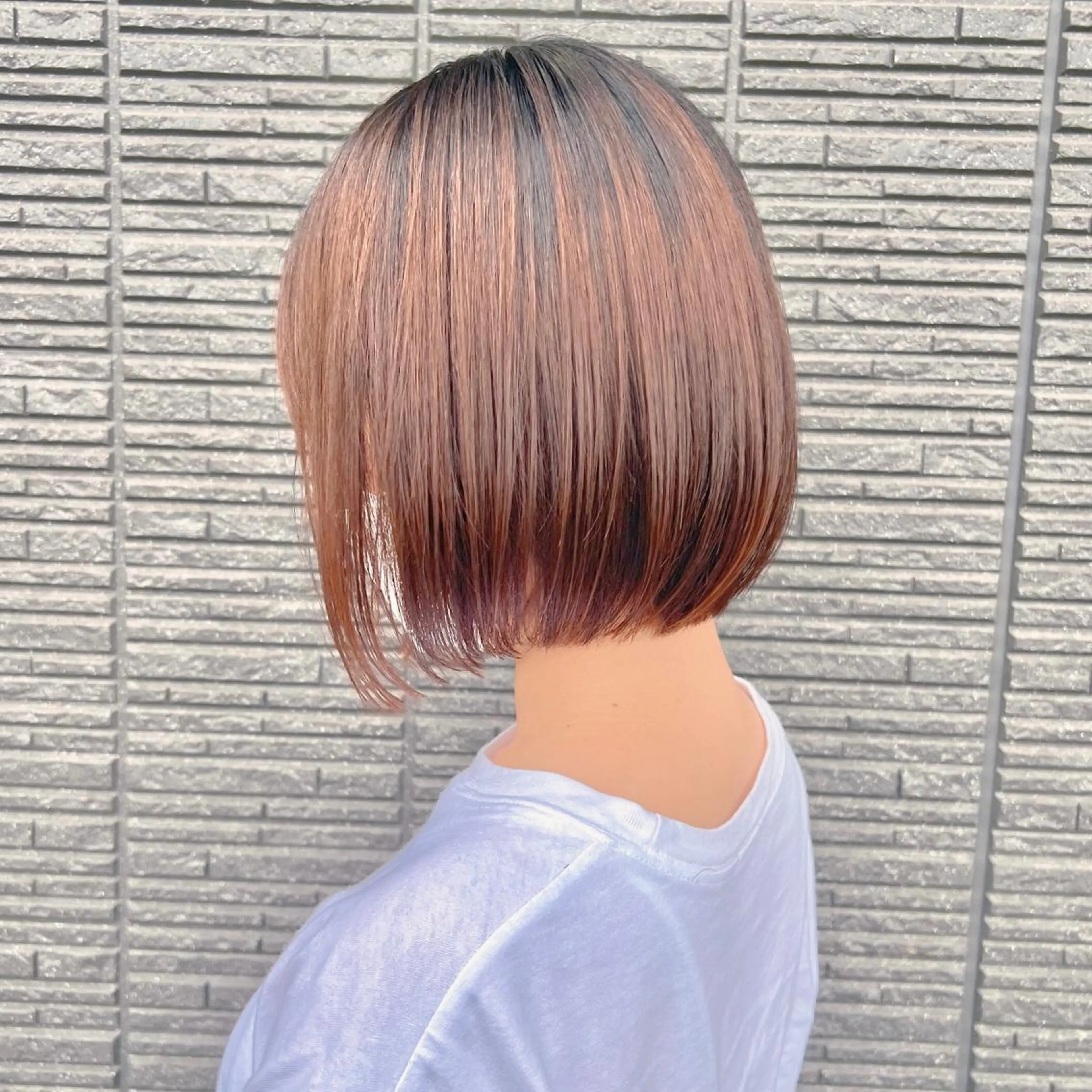 ショート パーマ カット トリートメント リバティークルー初石店所属・ボブ/レイヤー/美髪 矯正/澁谷礼一のヘアスタイル