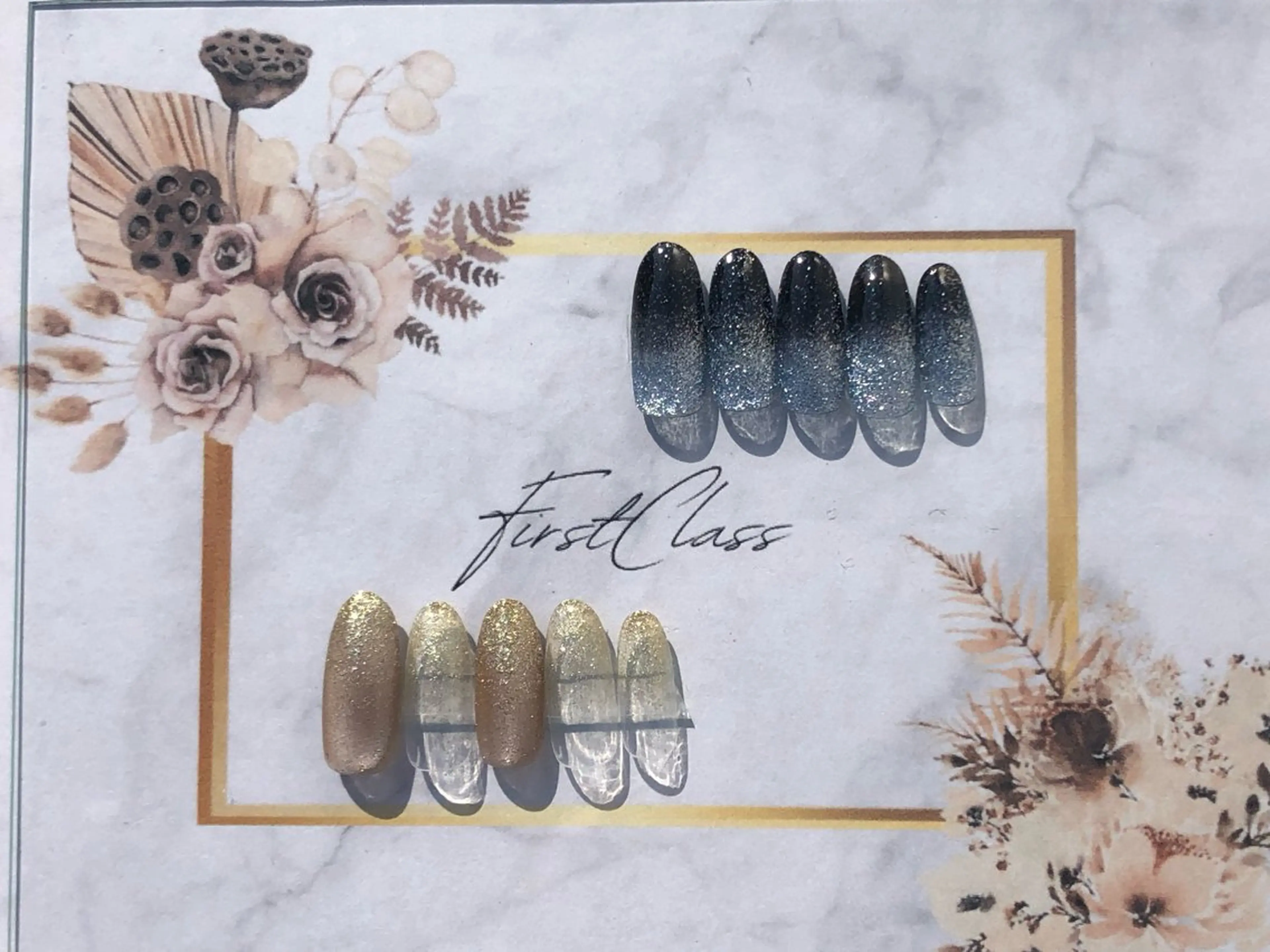 ネイル 長さ出し ハンドネイル 。 YURiのネイルデザイン