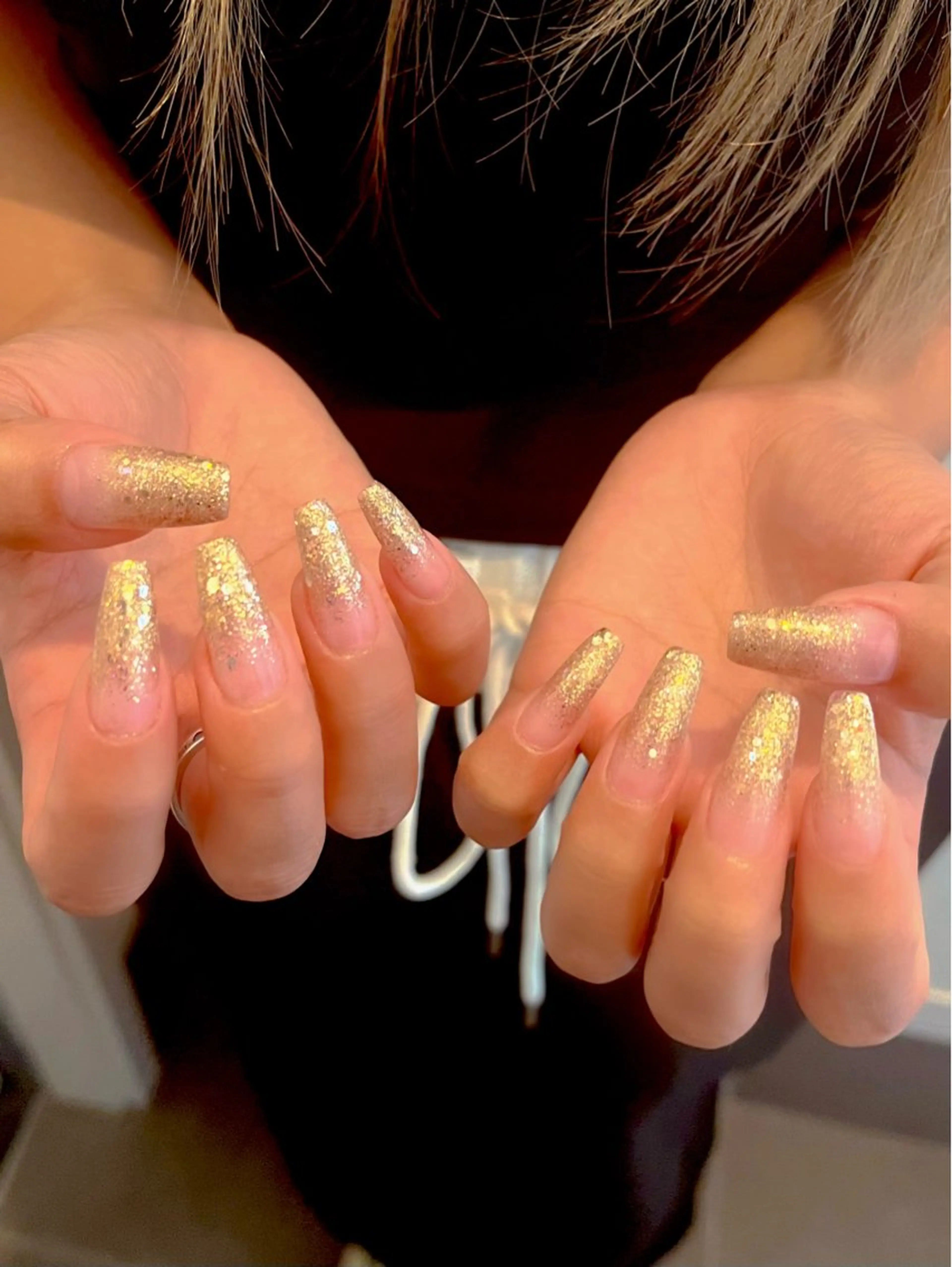 ネイル フットネイル キラキラネイル マグネットネイル ワンカラーネイル スカルプネイル nine.🦋 YUKOのネイルデザイン