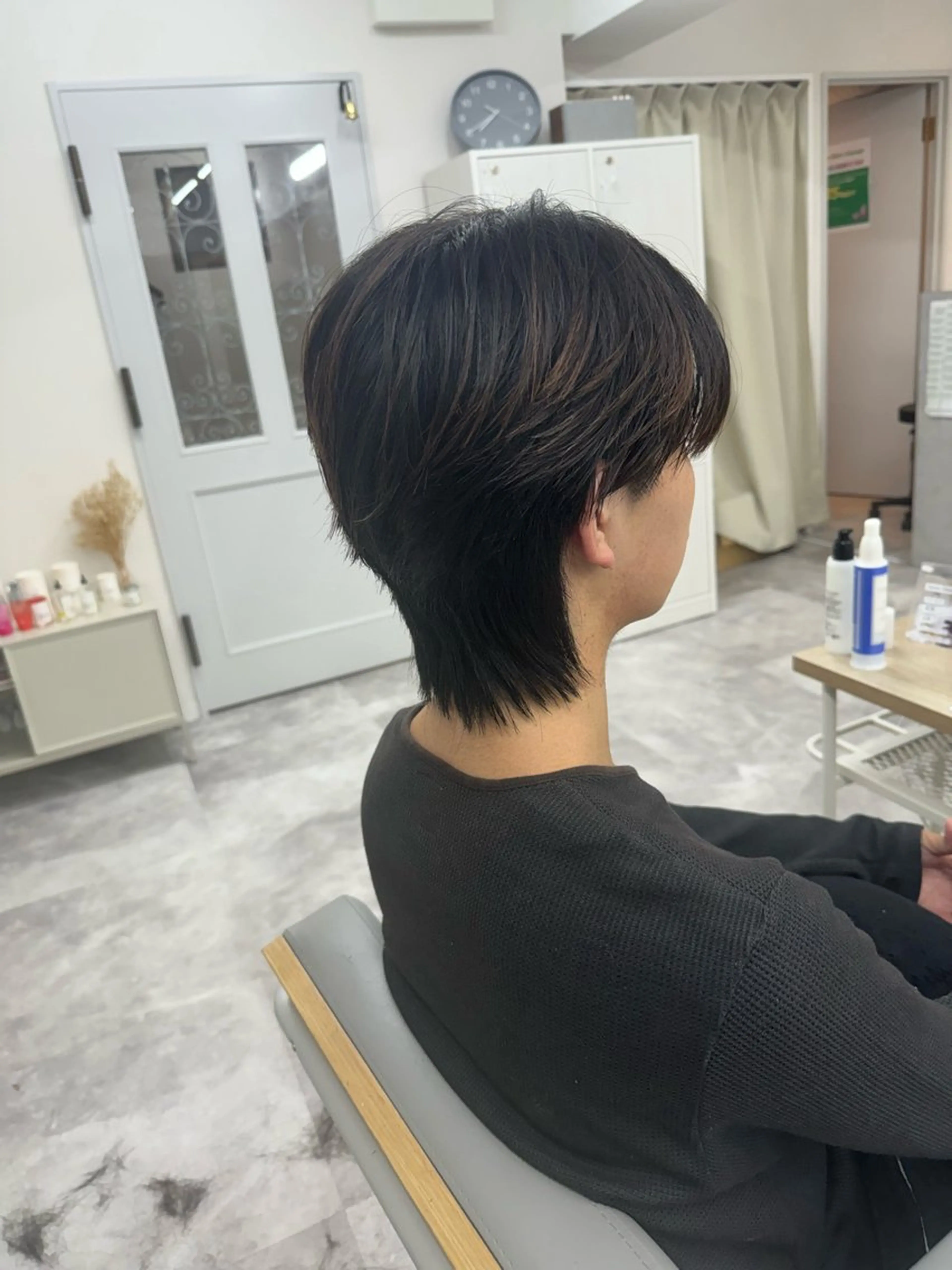 メンズ メンズウルフカット ウルフカット PARK.なんば本店 ミルボンAujua認定サロン[パーク]所属・辻優太/韓国ヘア/メ ンズ/ダウンパーマのヘアスタイル