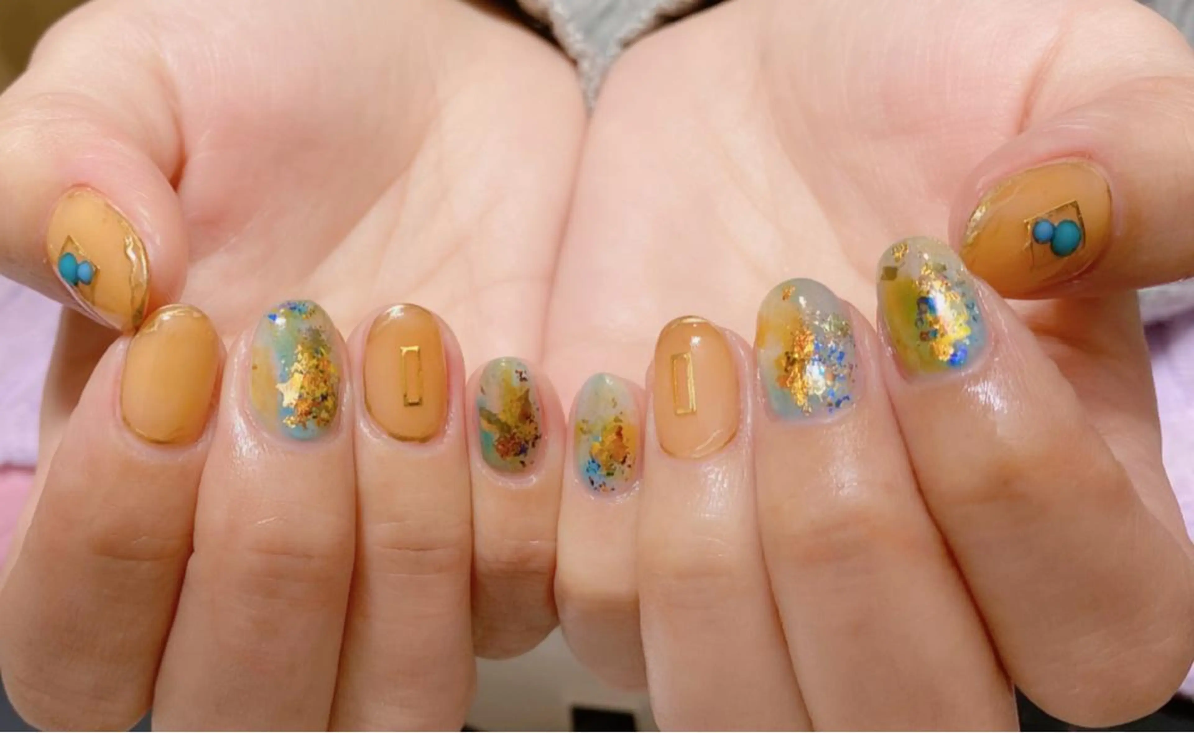 ネイル ニュアンスネイル ハンドネイル ハンドケア u sのネイルデザイン