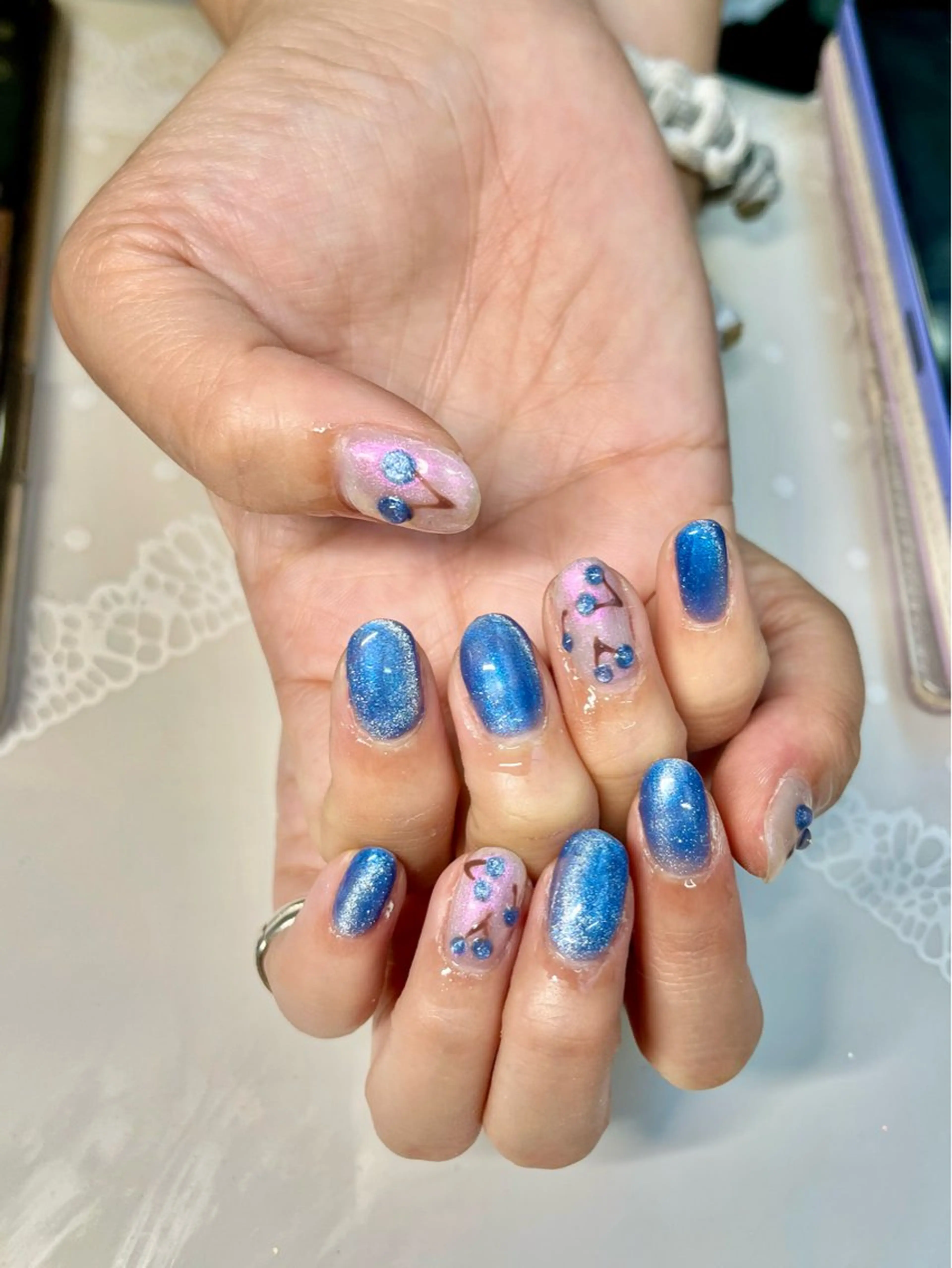 ネイル ハンドネイル 新宿ネイルサロン ジェミディローサ所属・新宿ネイルサロン ジェミディローサのネイルデザイン