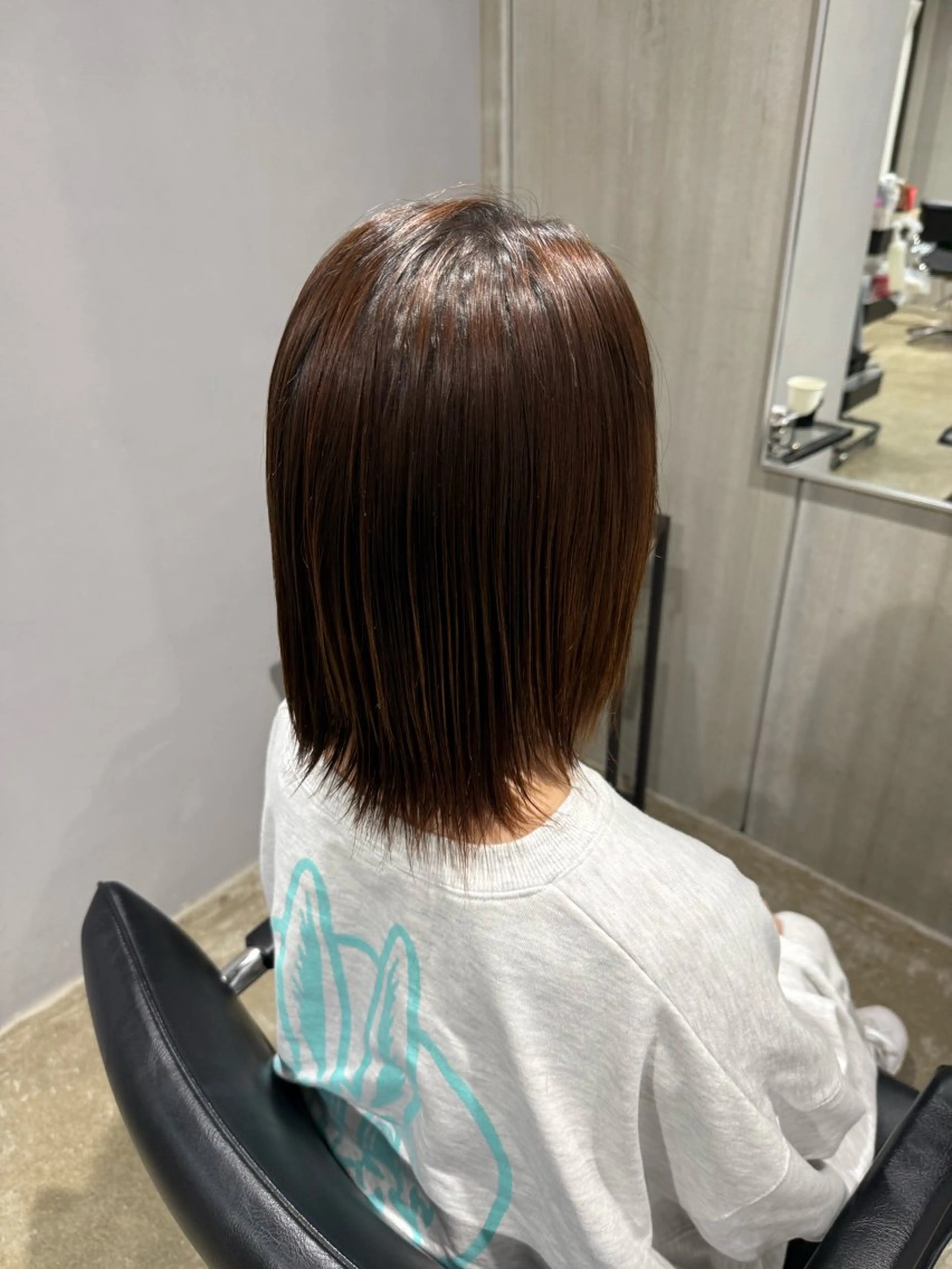 パーマ 髪質改善 ストレートパーマ 縮毛矯正 Dicency所属・小倉/髪質改善 /カラー/五郡 陽菜のヘアスタイル