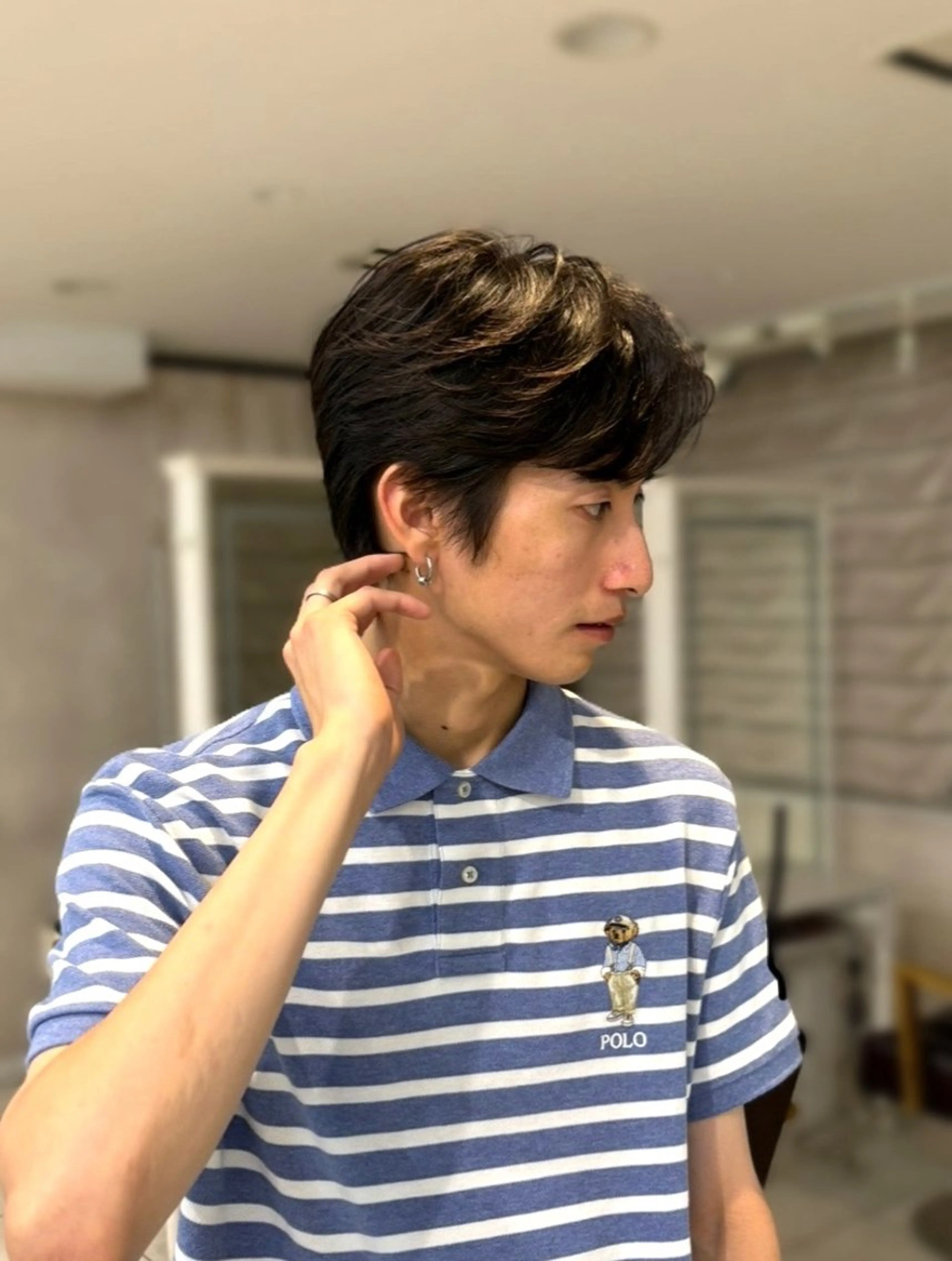 カット+ケアカルマパーマ+プレトリートメントの写真