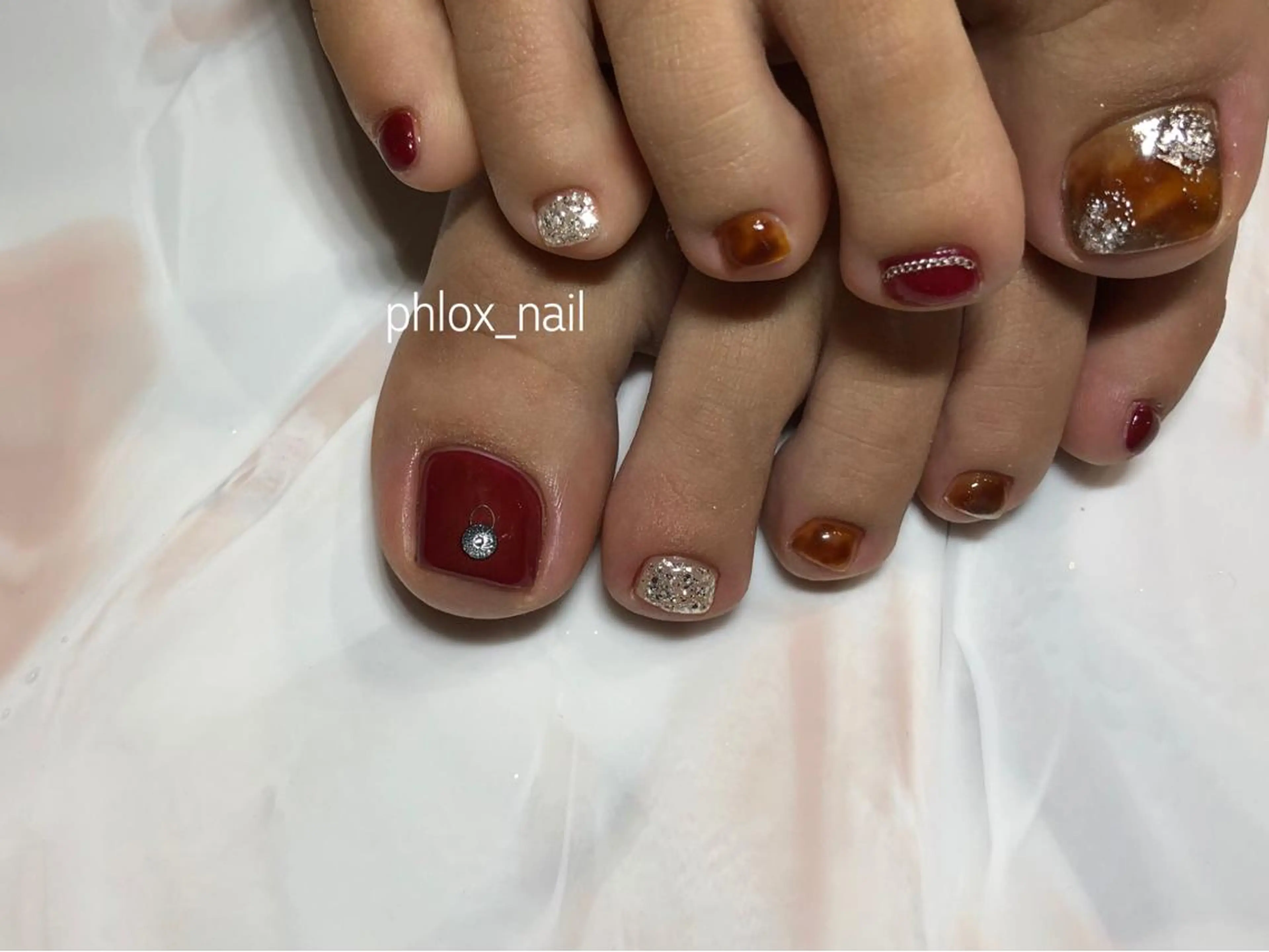 ネイル s/w ＿shokoのネイルデザイン