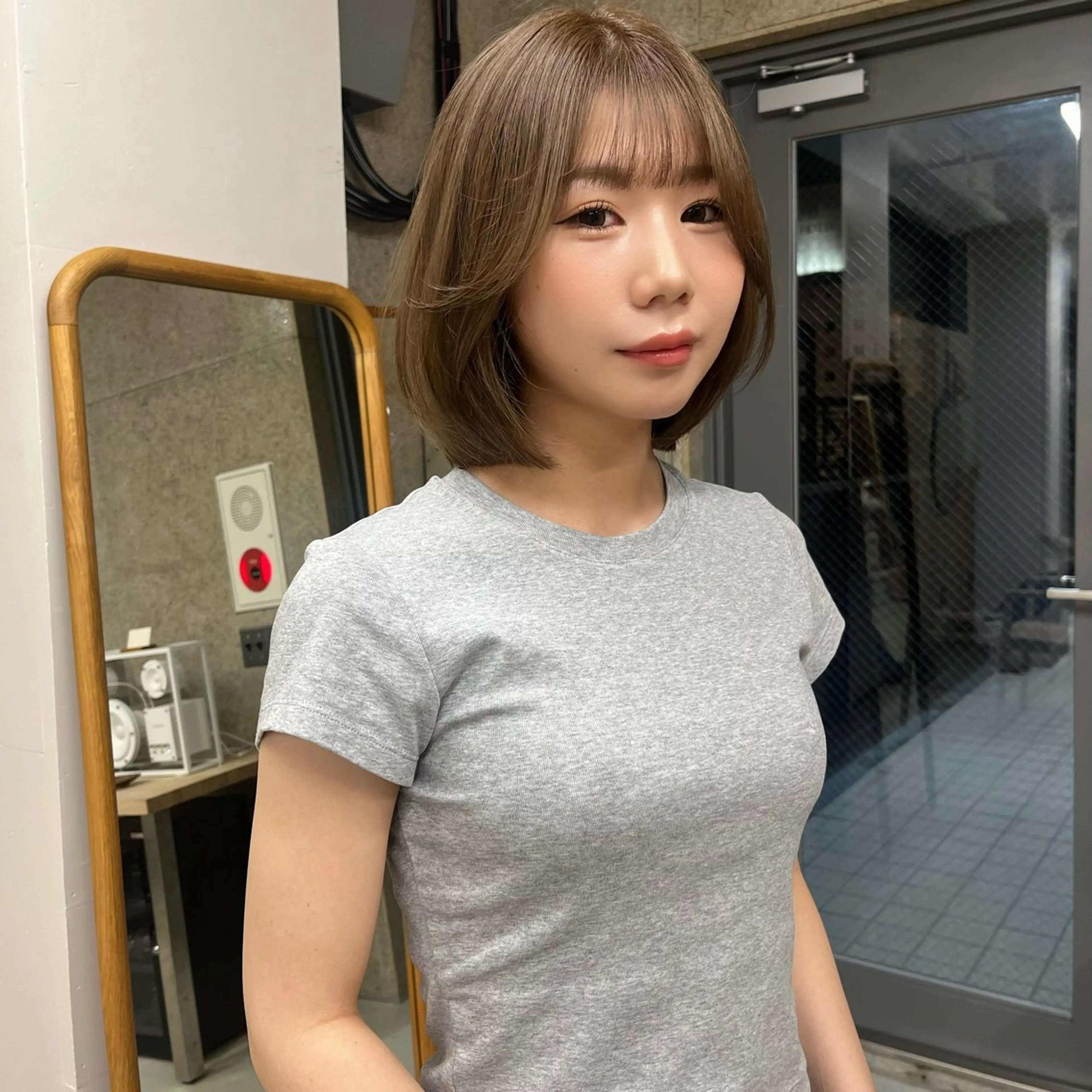 ミディアム カラー ヘアカラー SiLO yuri andoのヘアスタイル