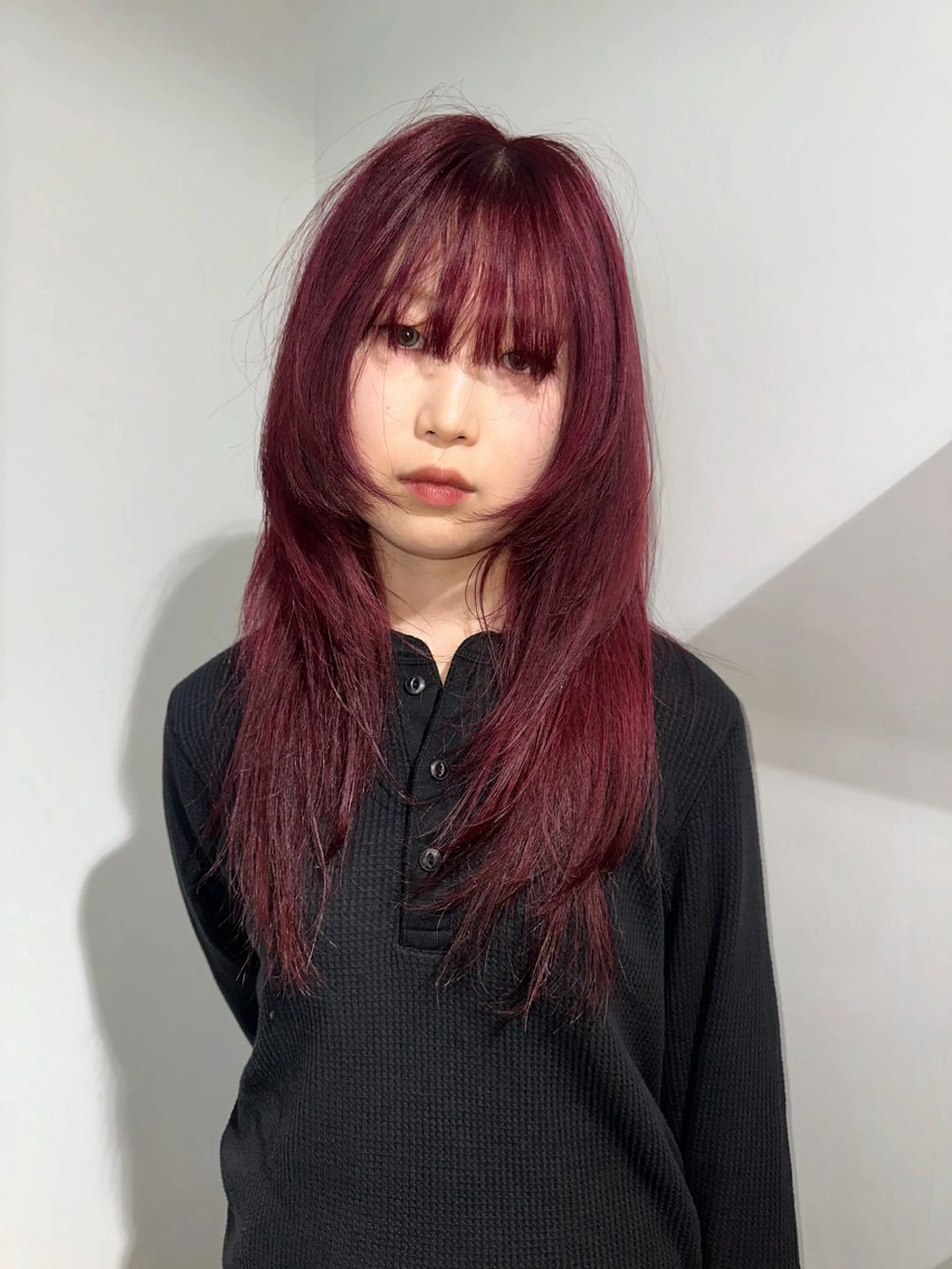 セミロング カラー カット ヘアカラー トリートメント 🎀オイダイラ モモカ🎀のヘアスタイル