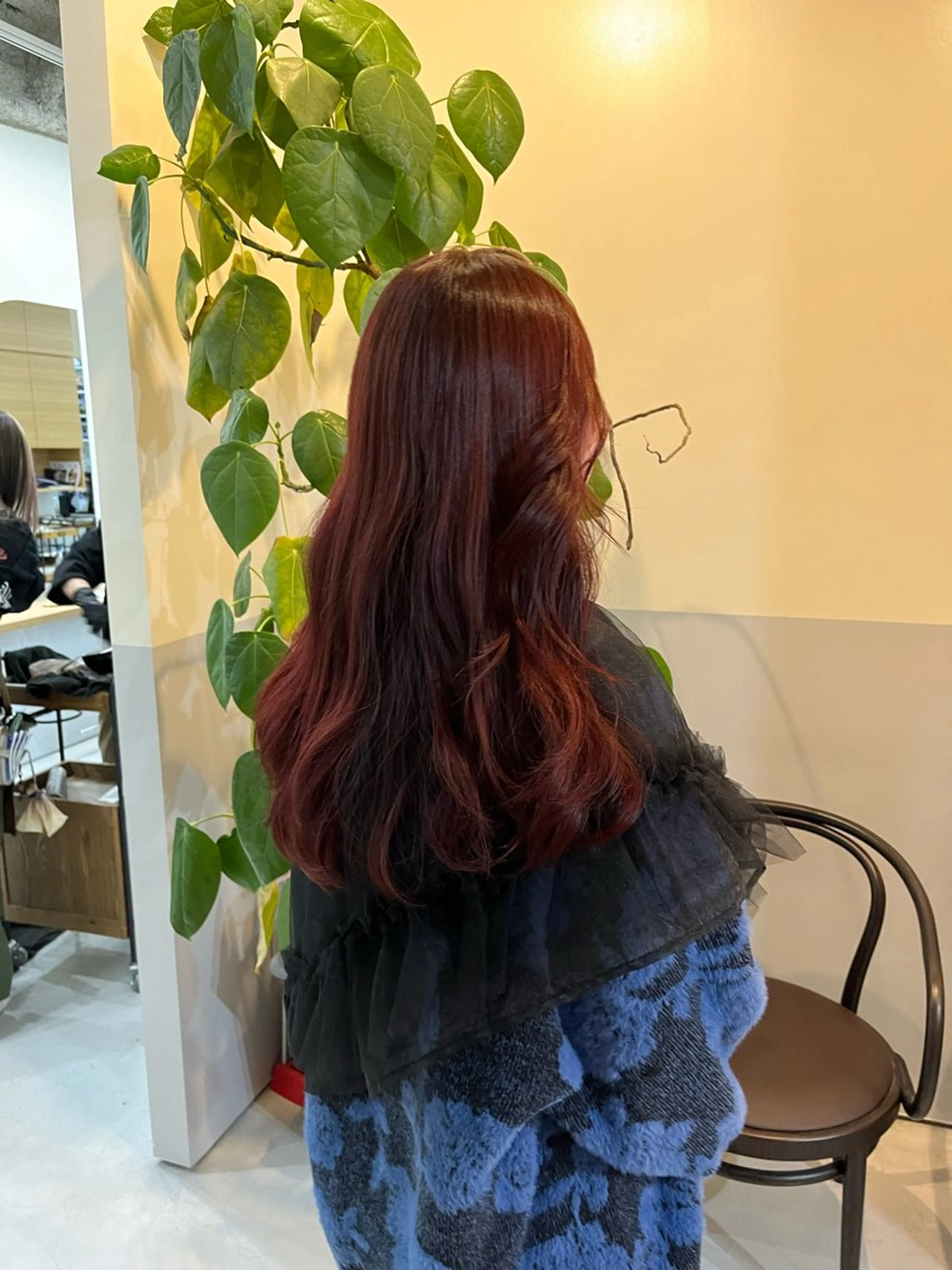 ロング 神谷 夏帆のヘアスタイル