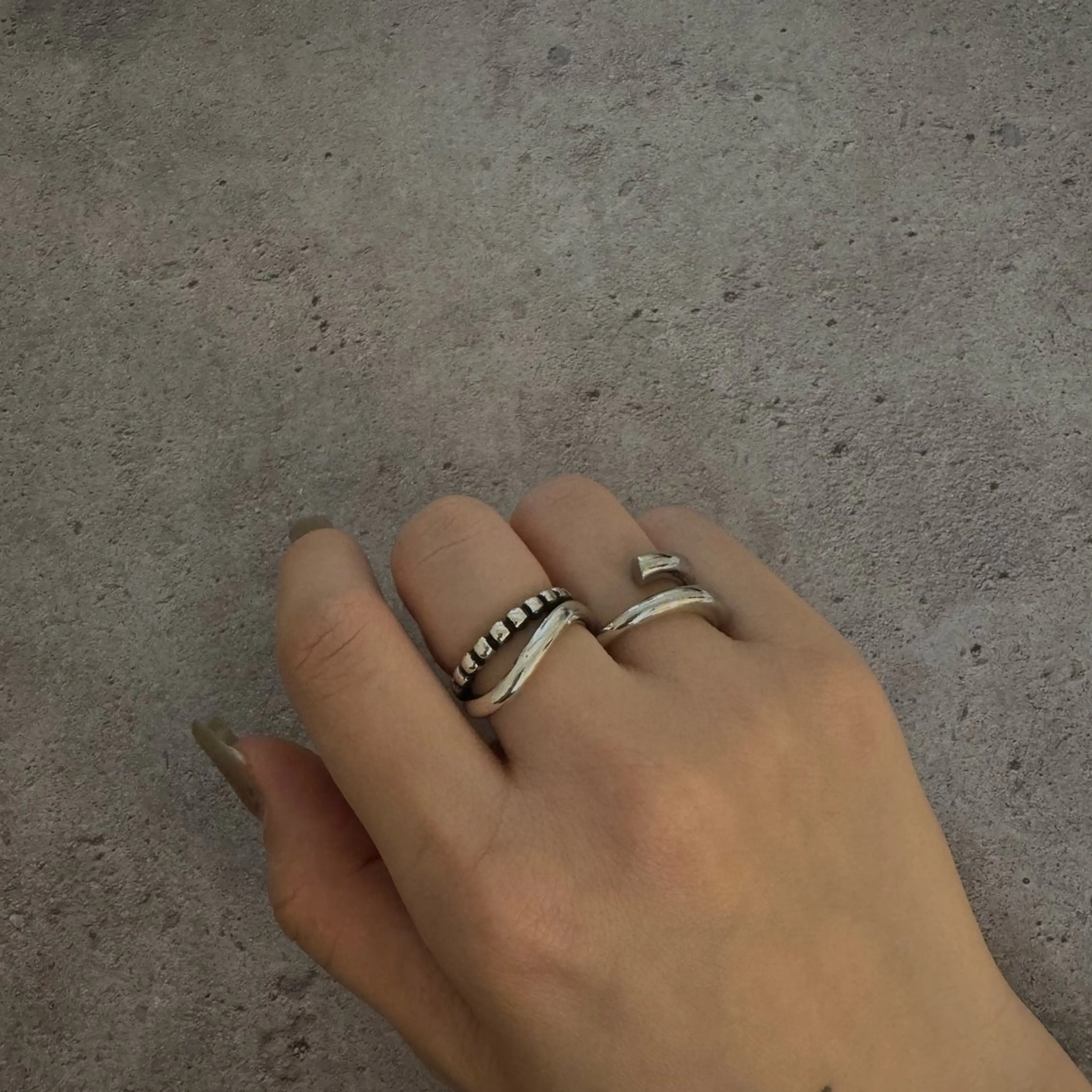 Aulu'bネイル ボディージュエリーのネイルデザイン