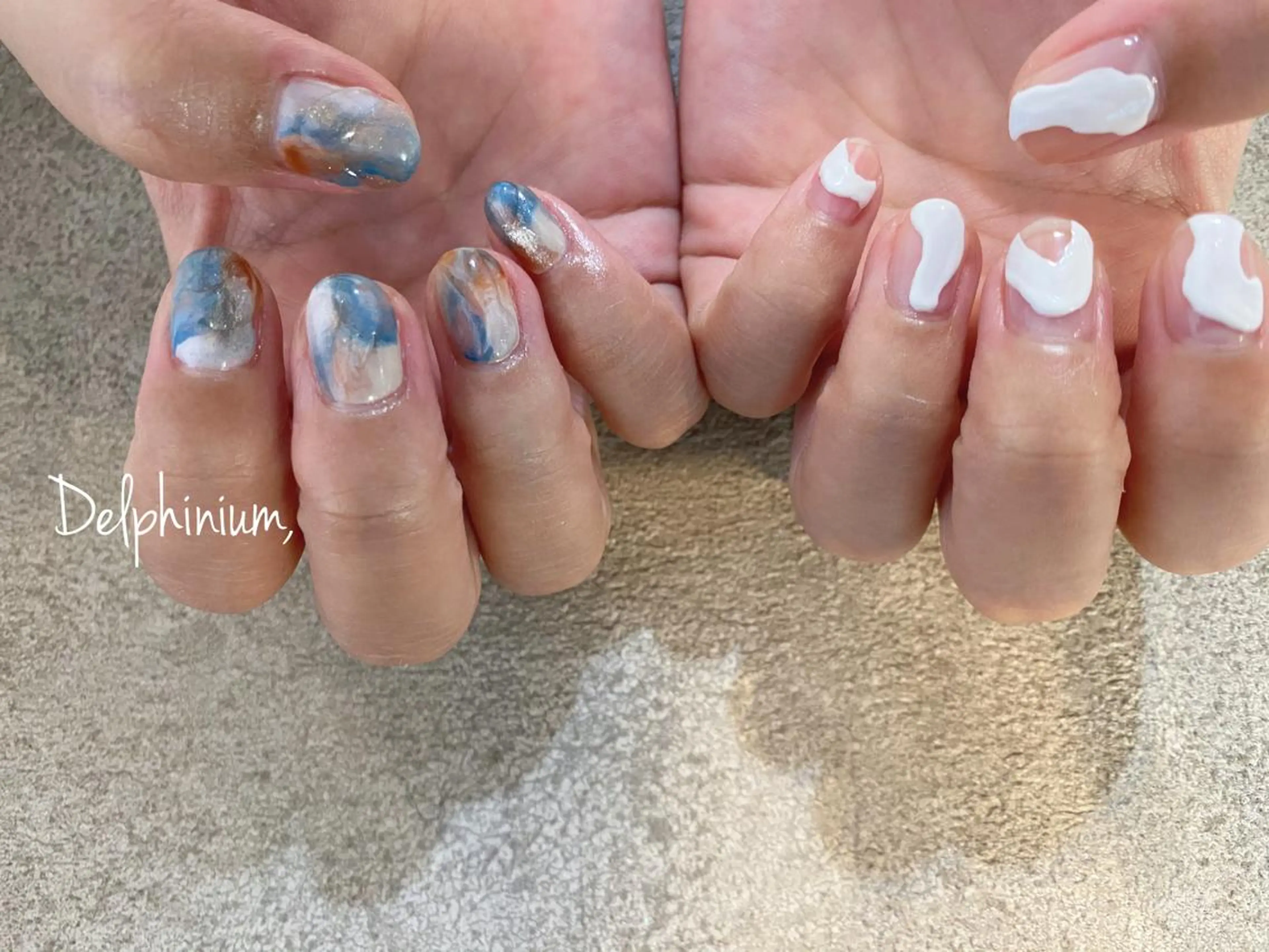 ネイル ハンドネイル 岡本 友恵のネイルデザイン