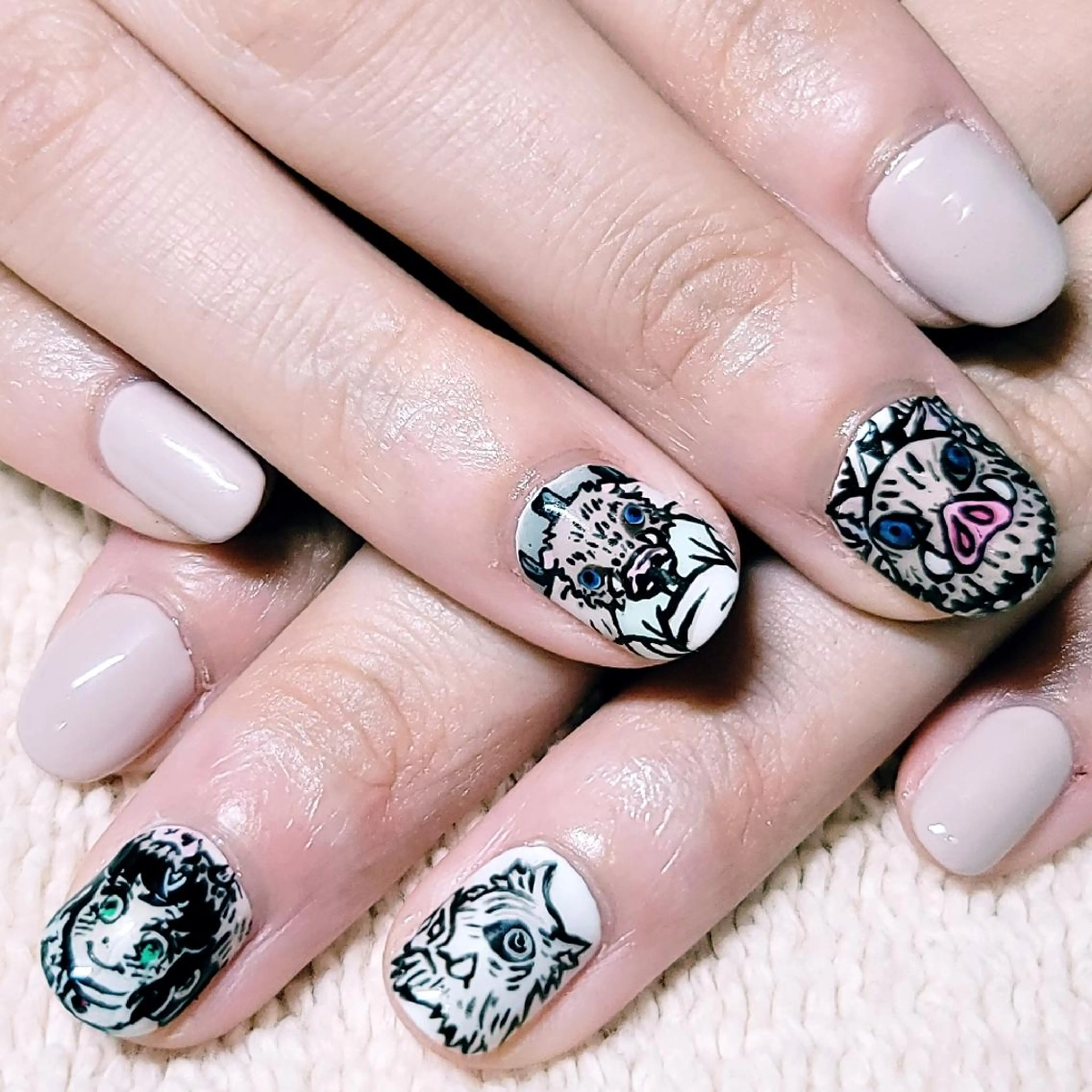 ネイル アートネイル ワンカラーネイル ハンドネイル よしだ ひろきのネイルデザイン