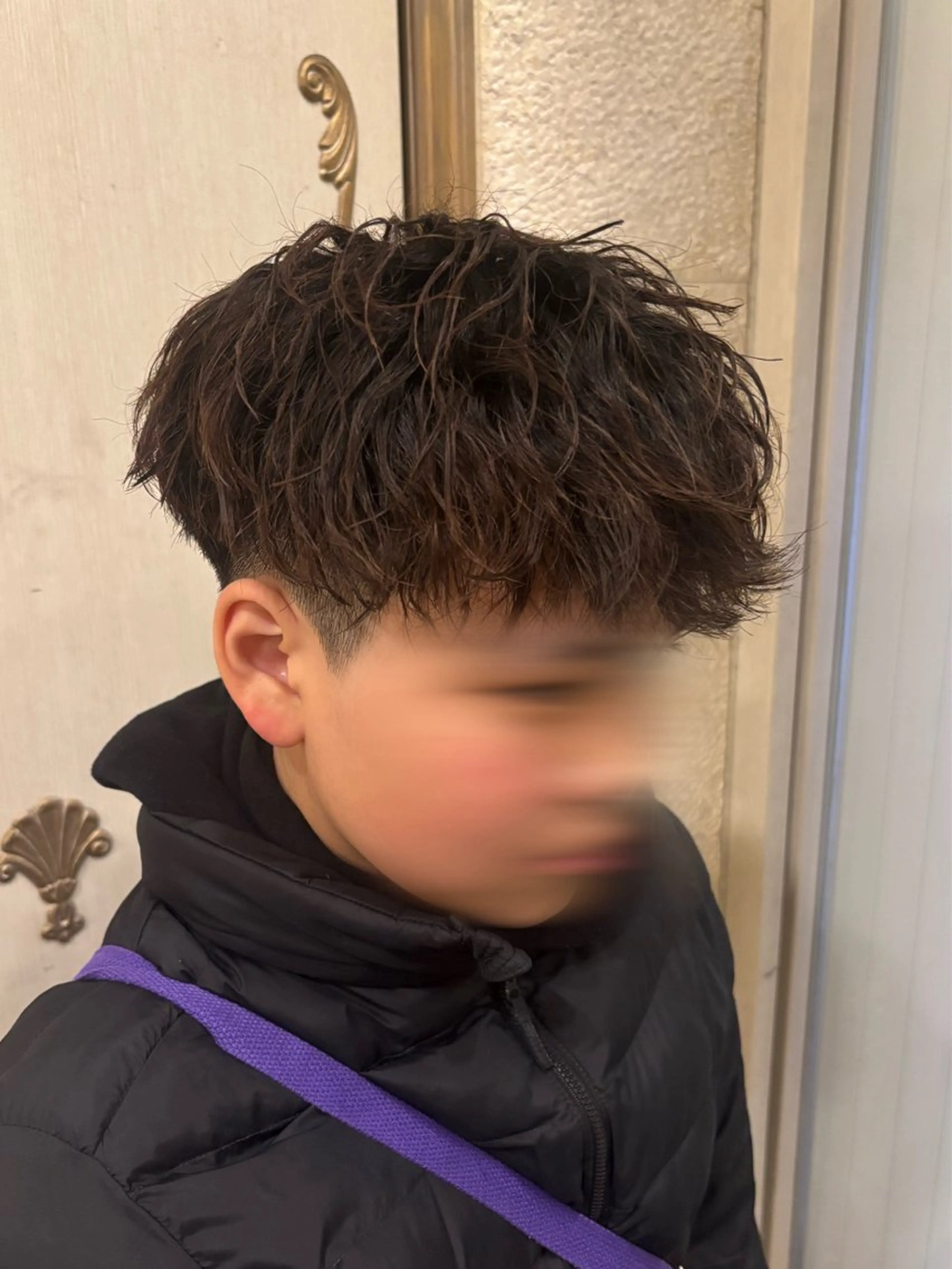 パーマ メンズ パーマ 河合 澪のヘアスタイル