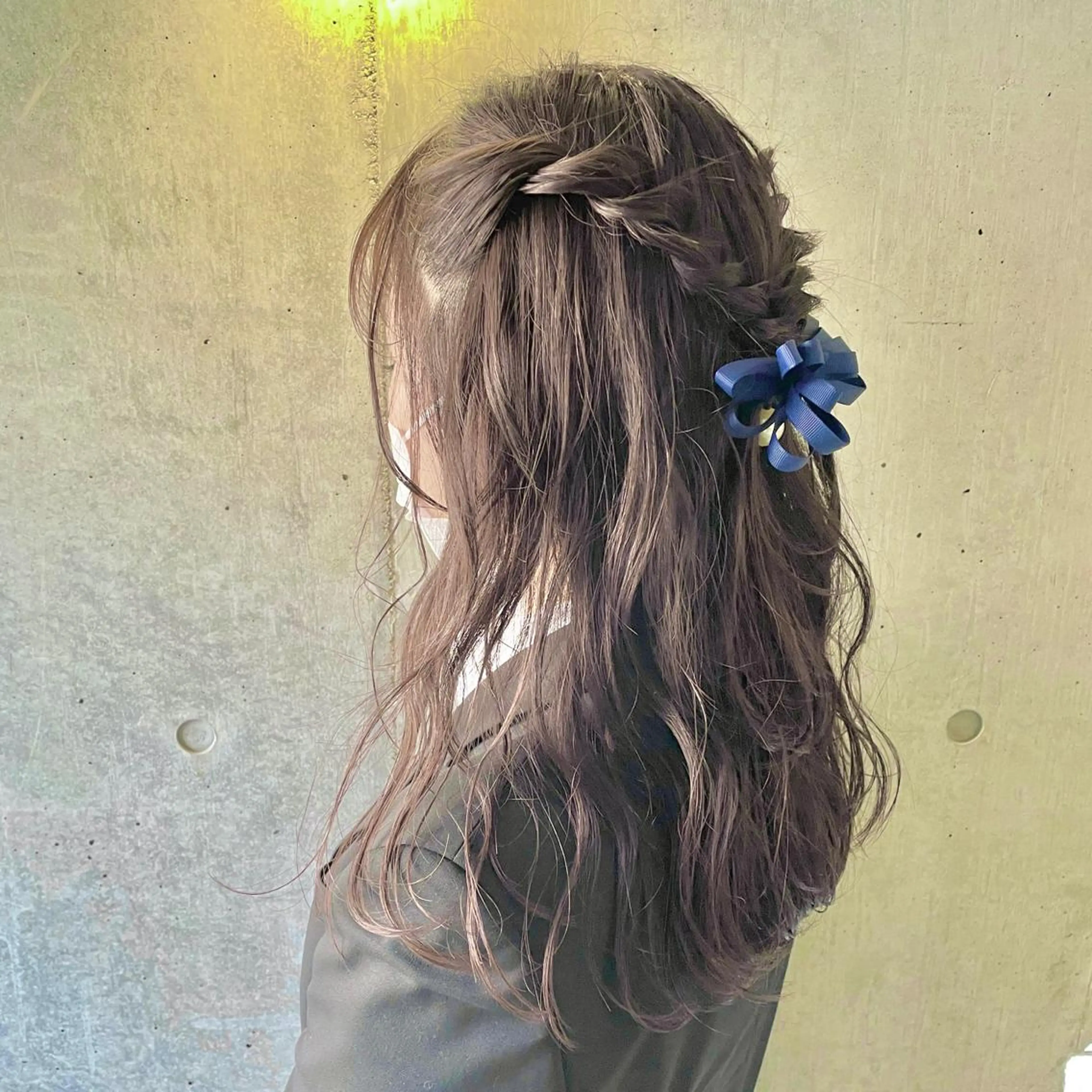 ヘアアレンジ ハーフアップ 🫧BUBBLES 新所沢　かとうゆきのヘアスタイル