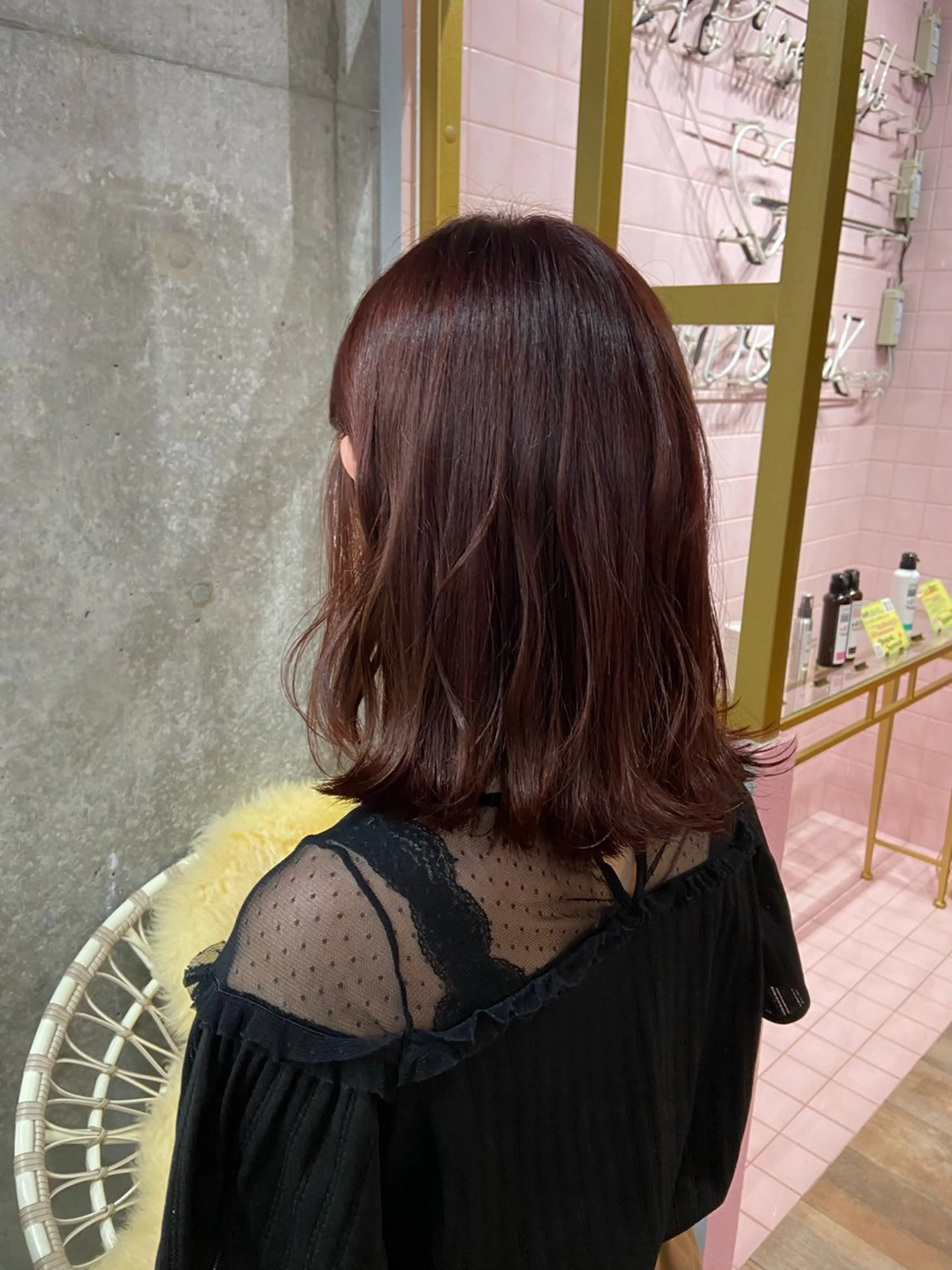 カラー ブリーチ ダブルカラー ブリーチなしカラー カット、縮毛矯正 モデル募集🎀あゆみのヘアスタイル