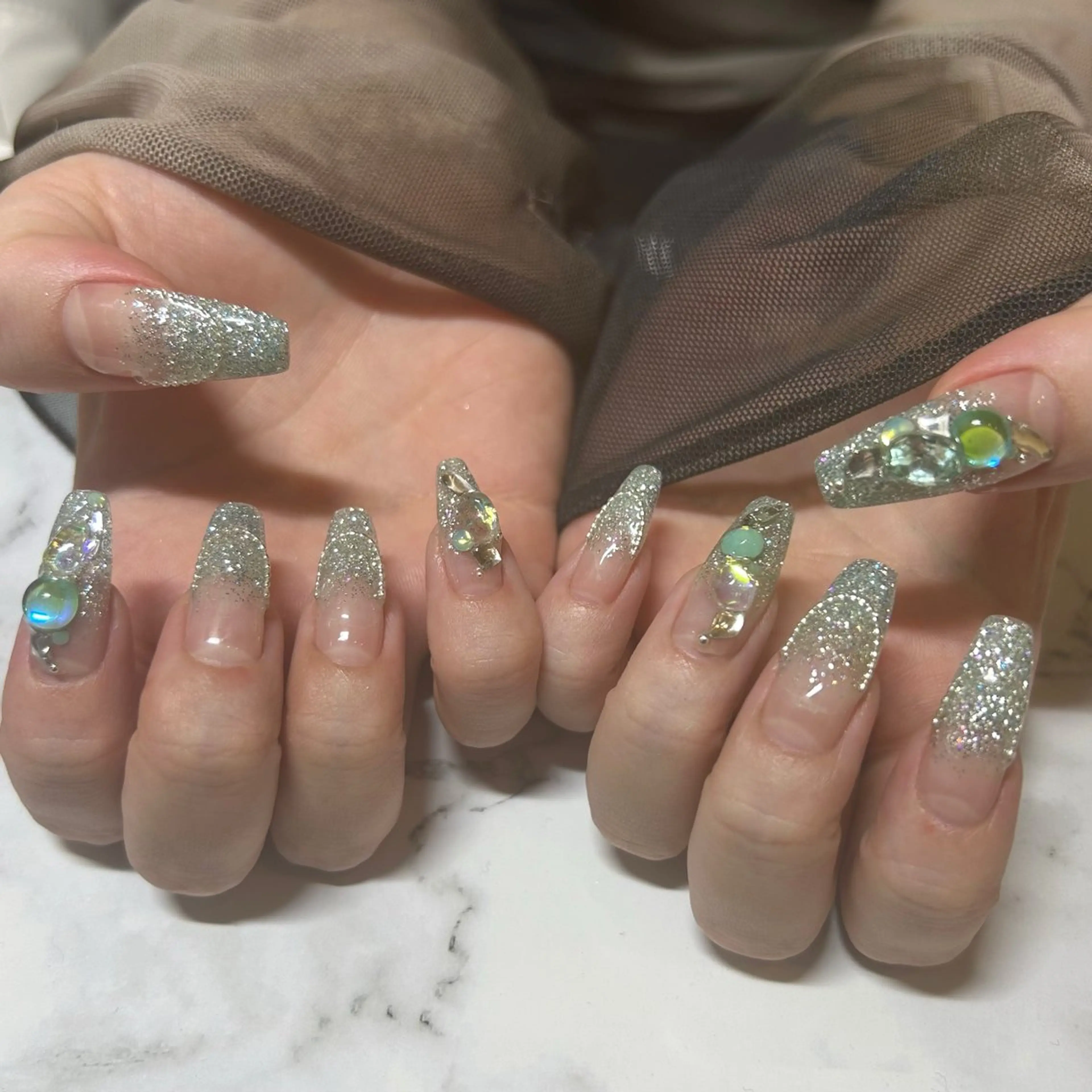 ネイル ハンドネイル ハンドケア she nail studio所属・パラジェル/スカルプ salonOerbaのネイルデザイン