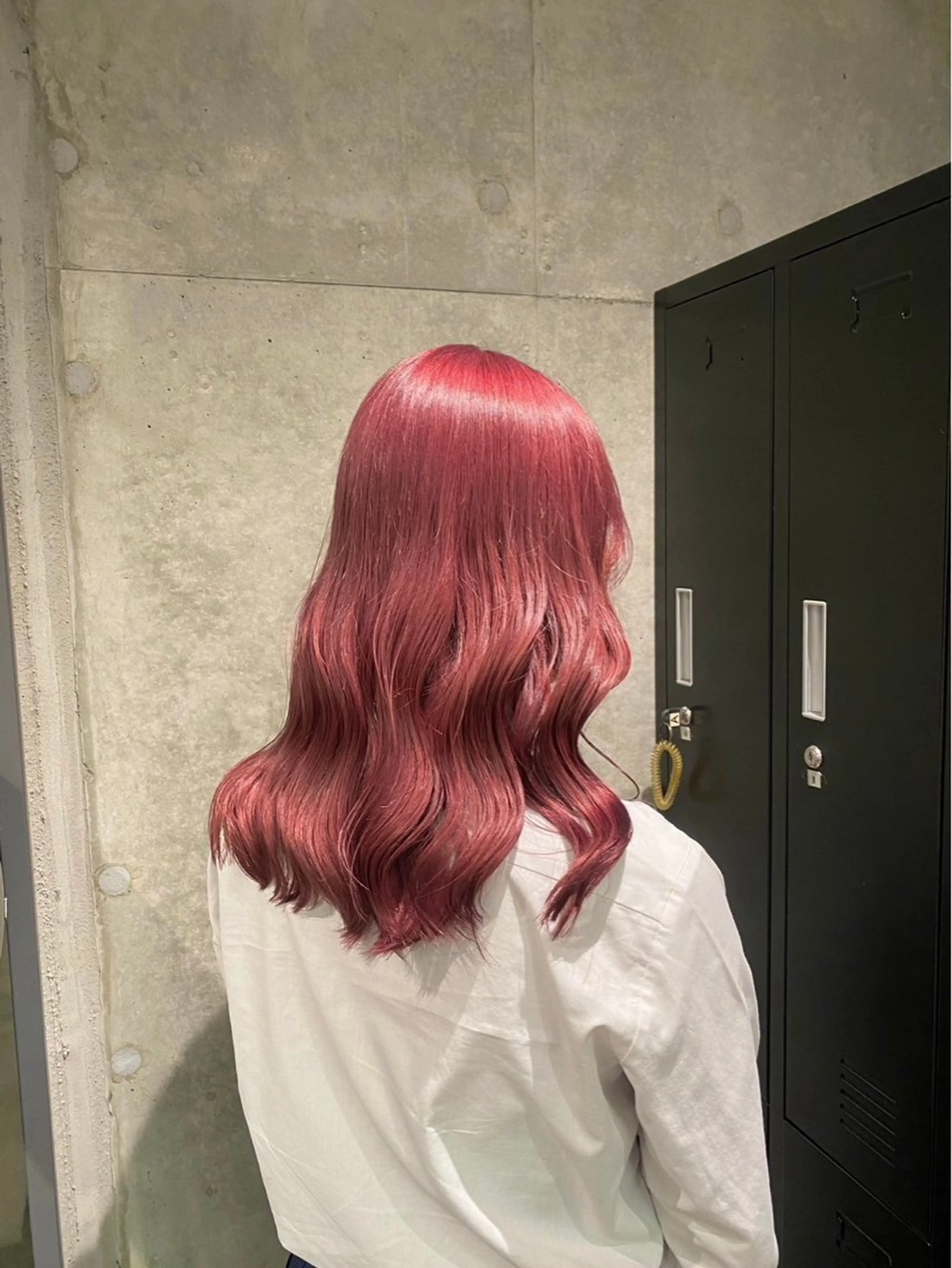 ロング カラー 透明感カラー/縮毛/ chino🍀のヘアスタイル