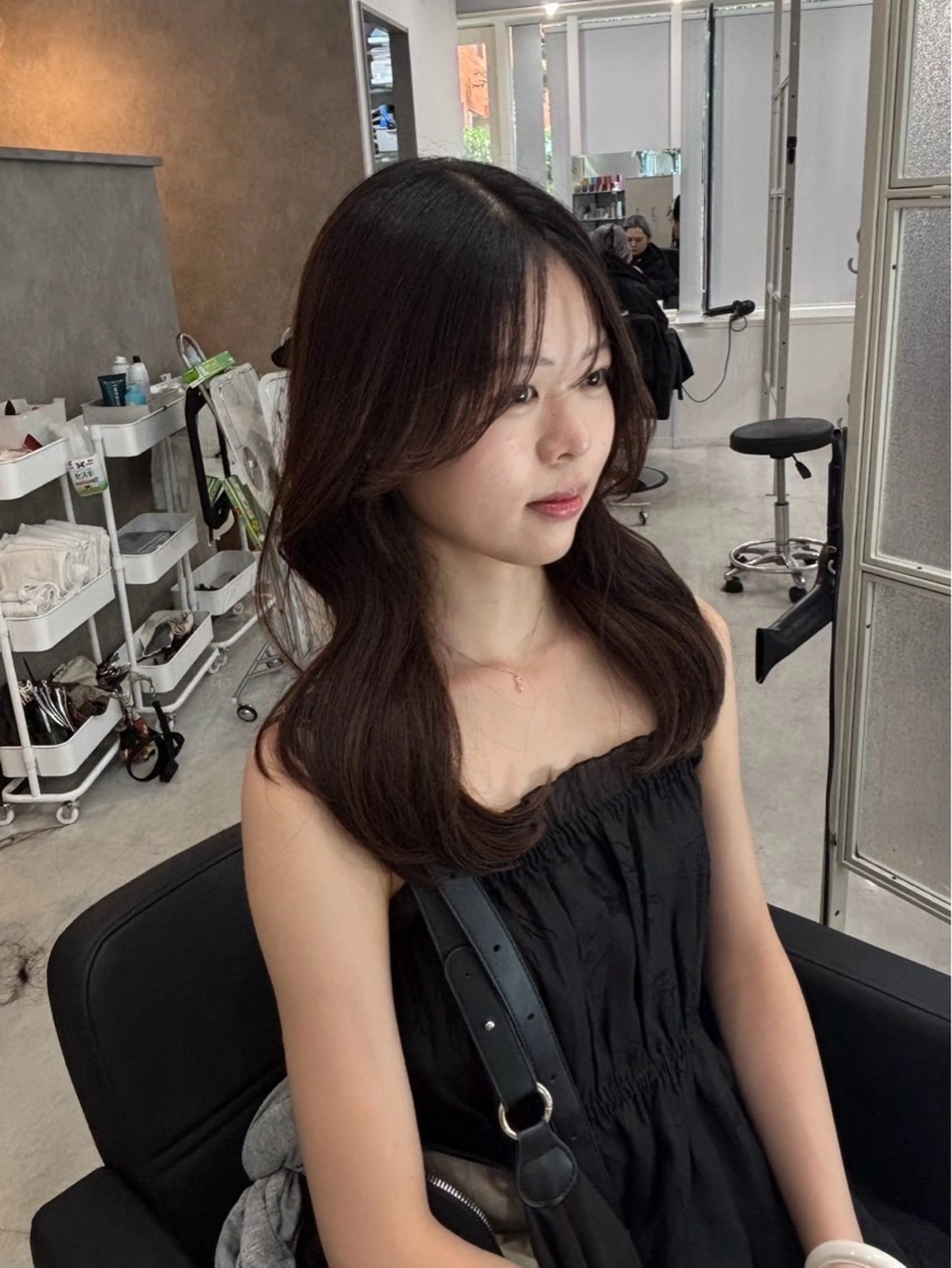 セミロング MAHO/透明感カラ ー/髪質改善🍒のヘアスタイル