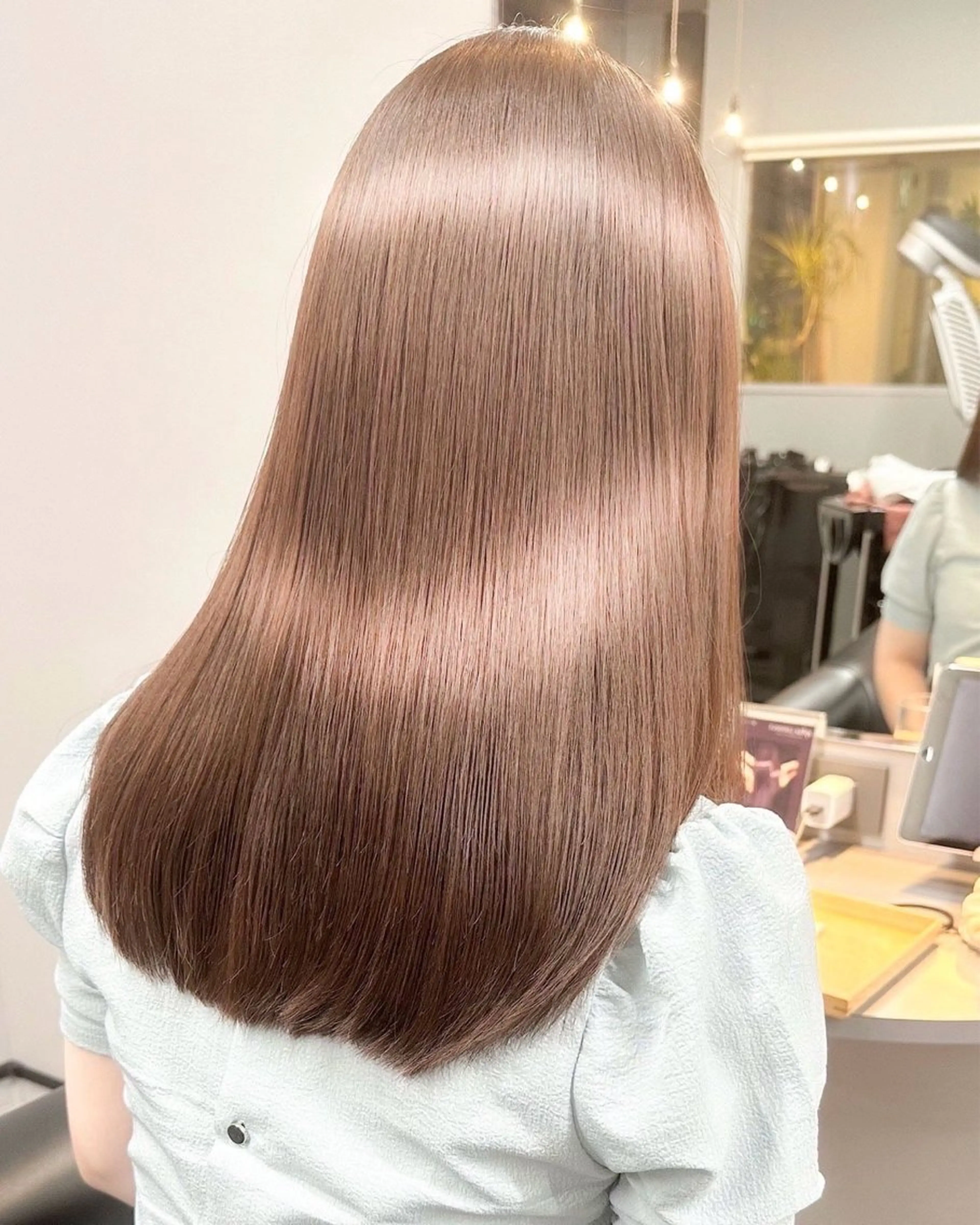 【ダメージレス】カット+クロスパーマ+髪質改善縮毛矯正👸💖の写真