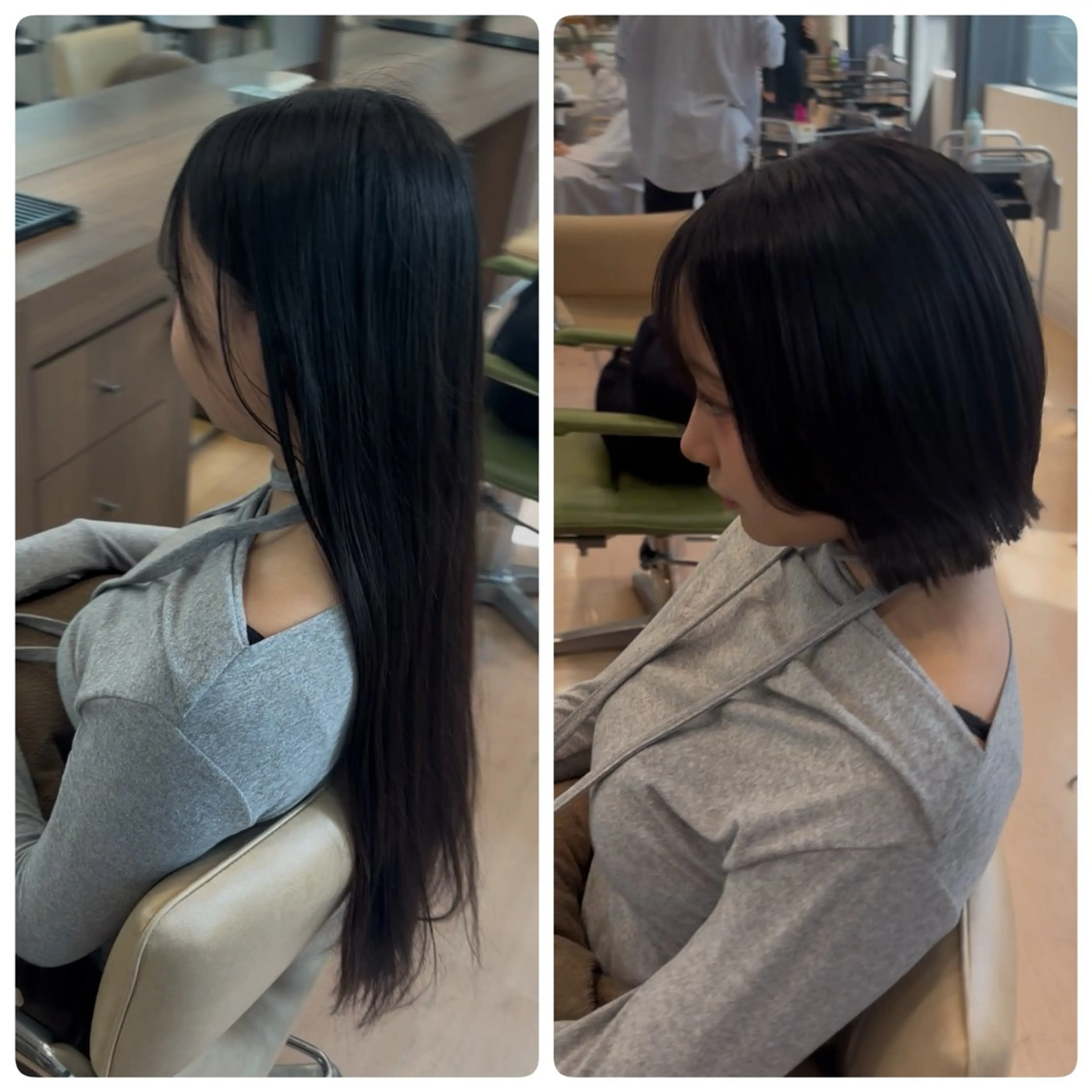 ショート ボブレイヤー ボブ レイヤーカット aura所属・CONAN｜レイヤー ボブ／ハイトーンのヘアスタイル