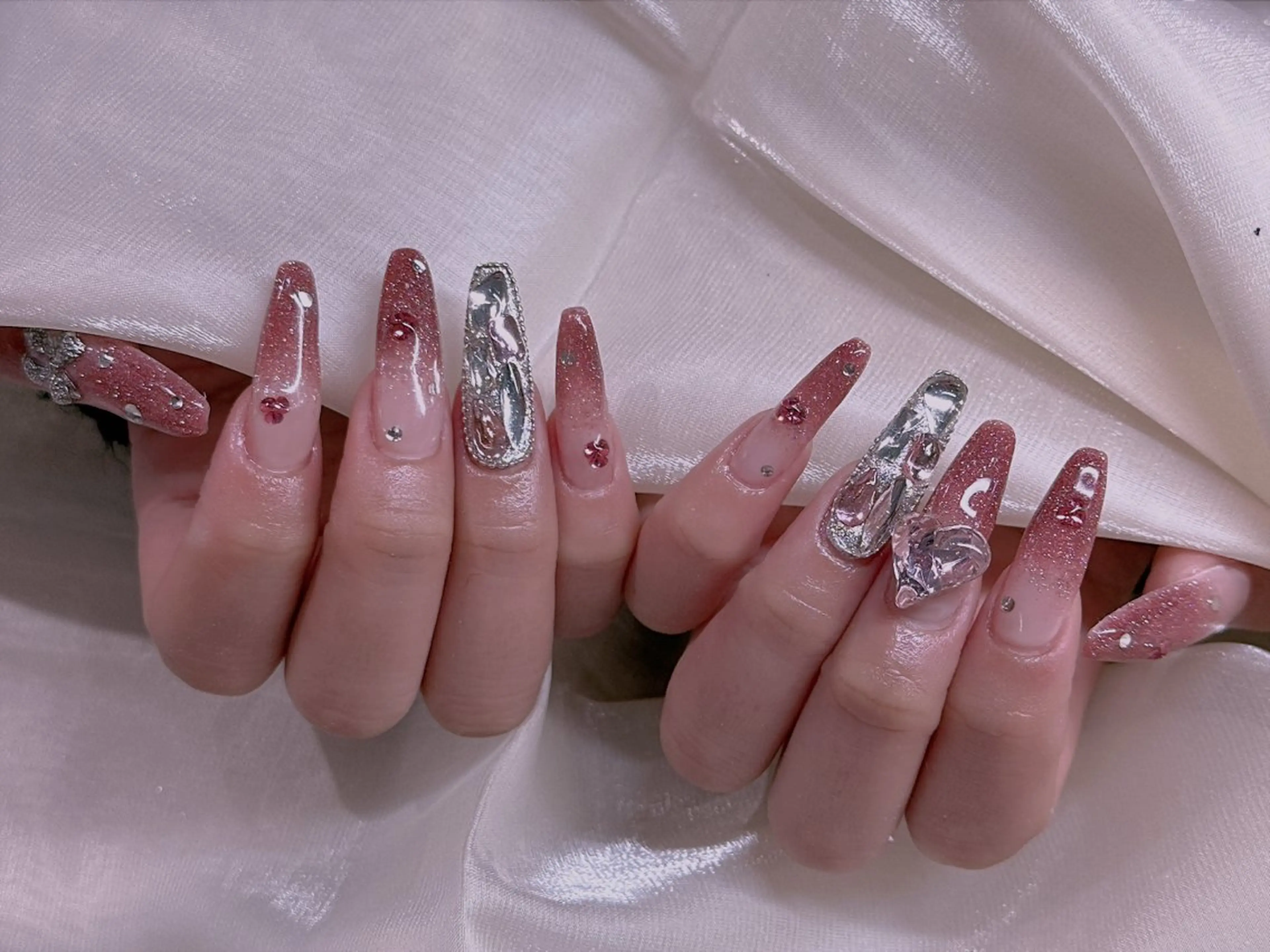 ネイル ハンドネイル エムズ エムズのマツエク・マツパデザイン