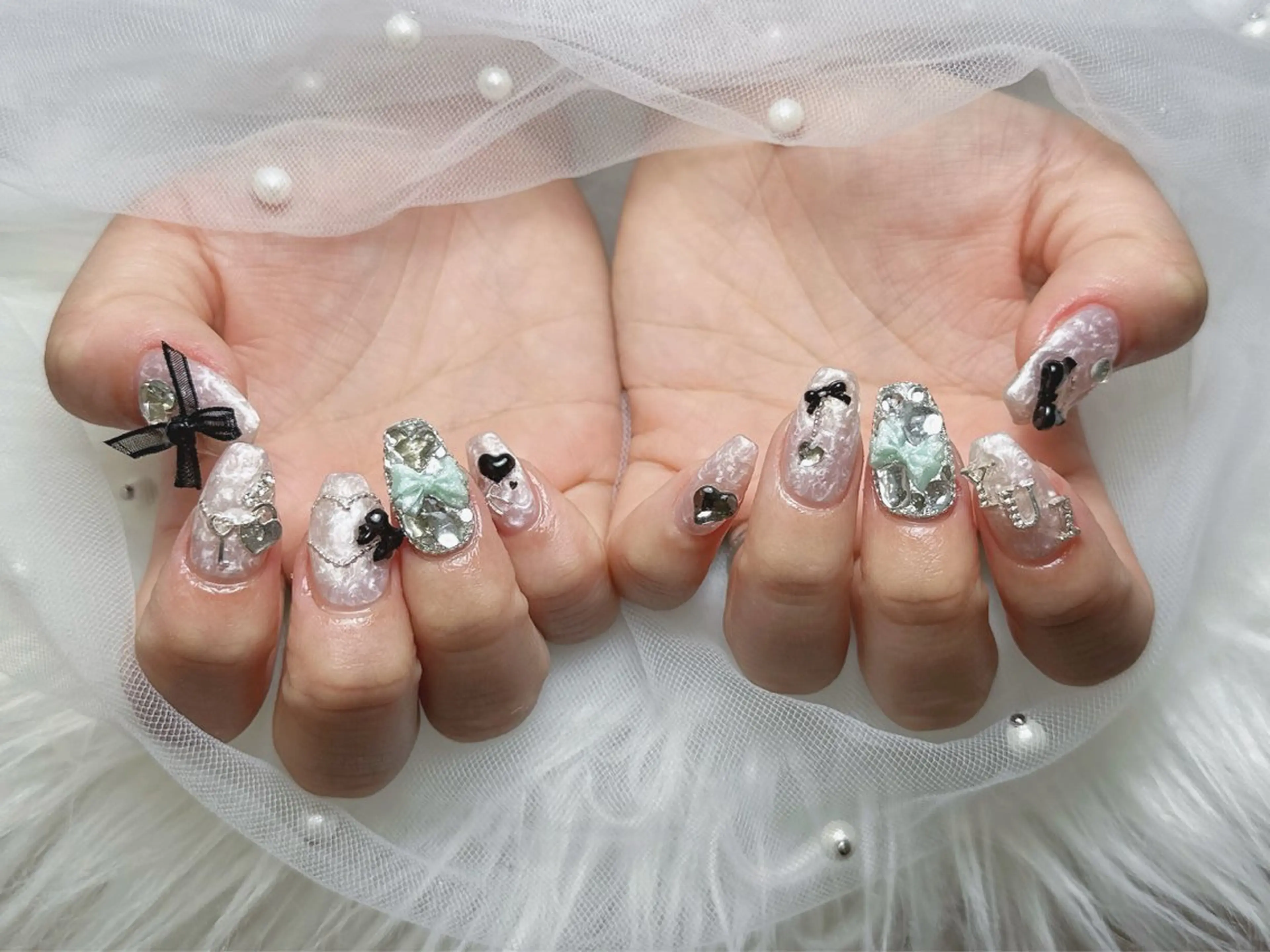 ネイル 【Eclat ｴｸﾗ】nail＆beauty所属・Eclat〔ｴｸﾗ〕 MOEKA𝜗𝜚*のネイルデザイン