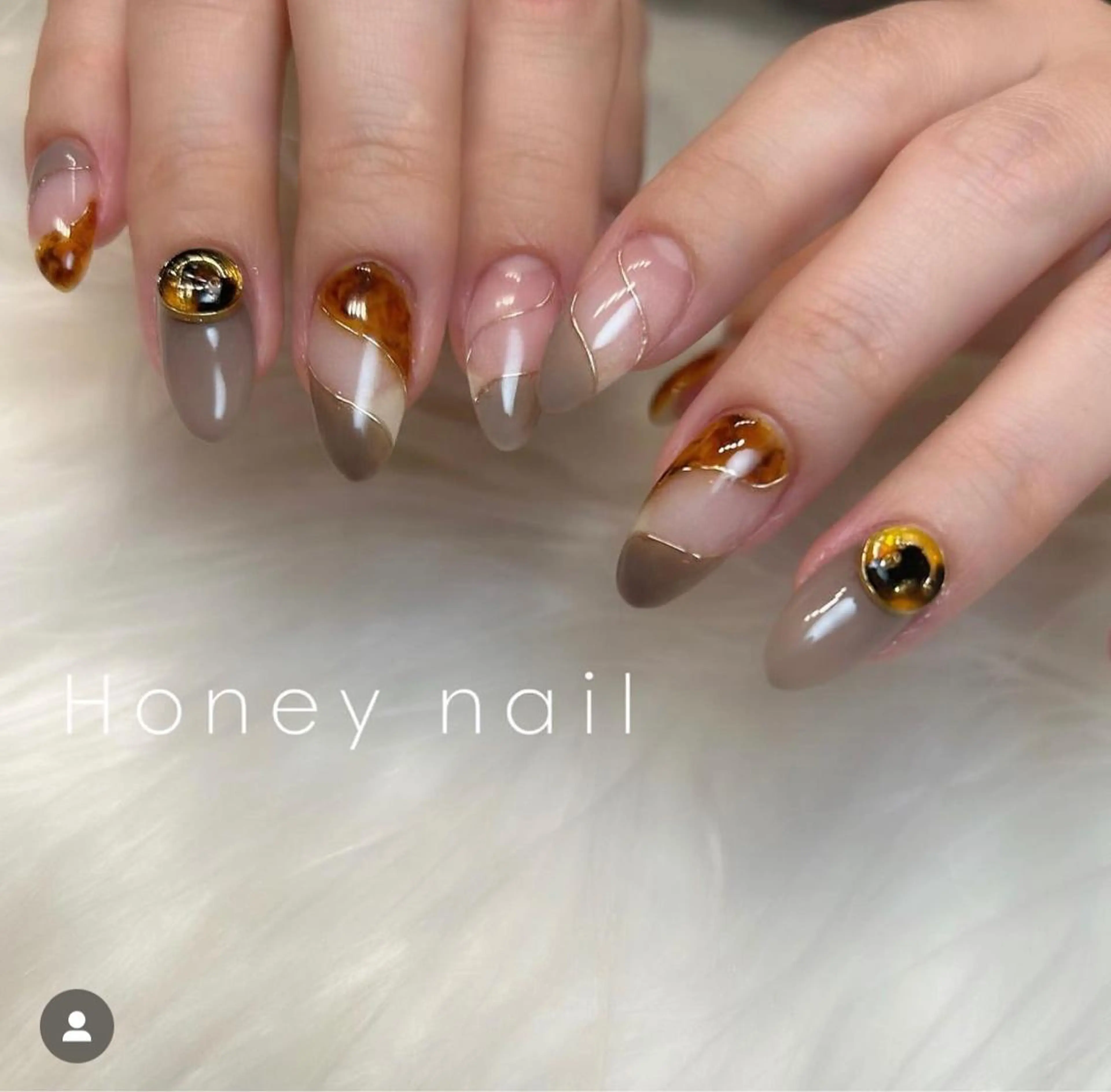 ネイル フィルイン専門 Honey nailのネイルデザイン