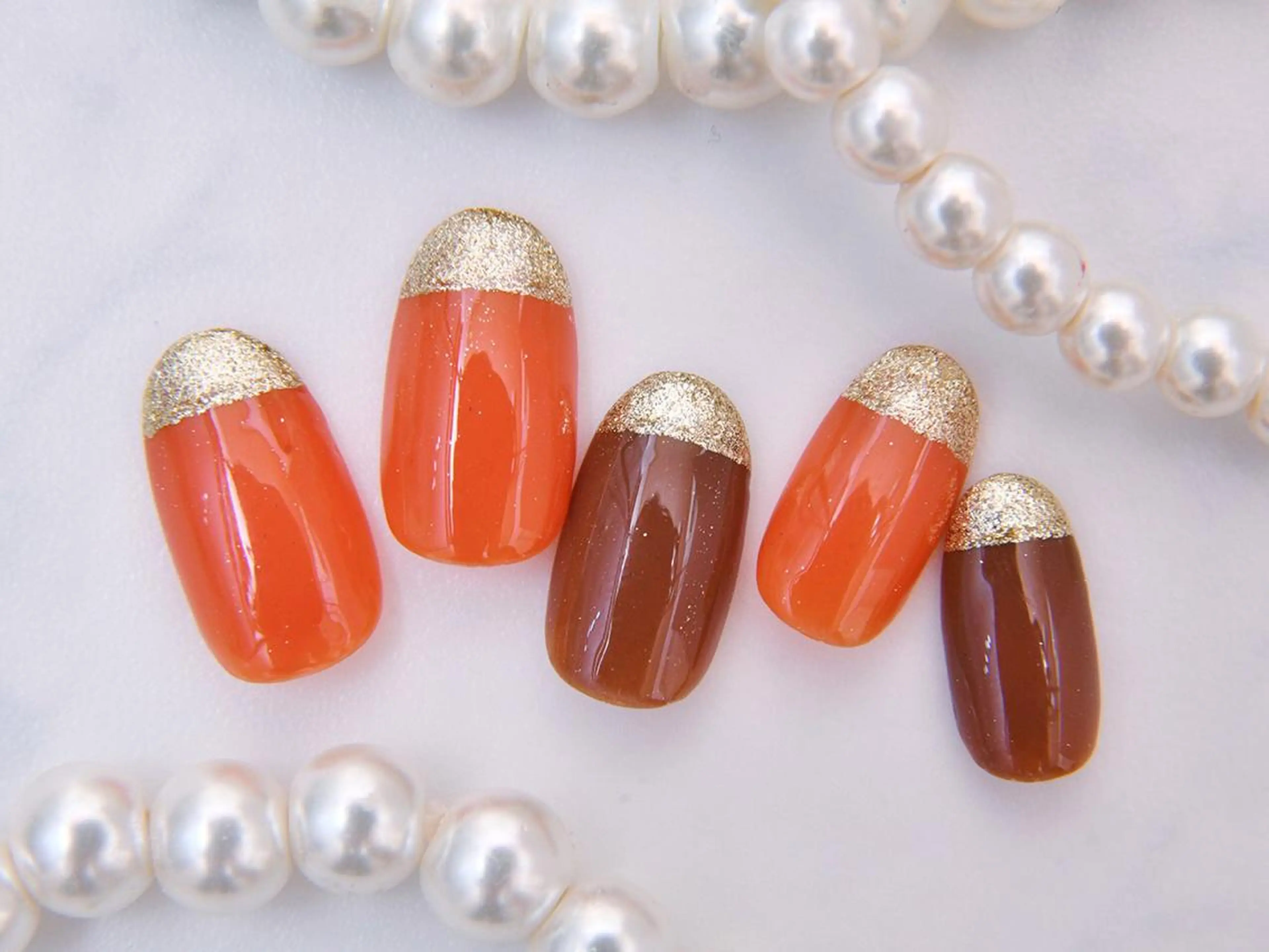 ネイル 桜ネイル クリアネイル フットネイル ジェルネイル キラキラネイル Tiary Nail Yのネイルデザイン